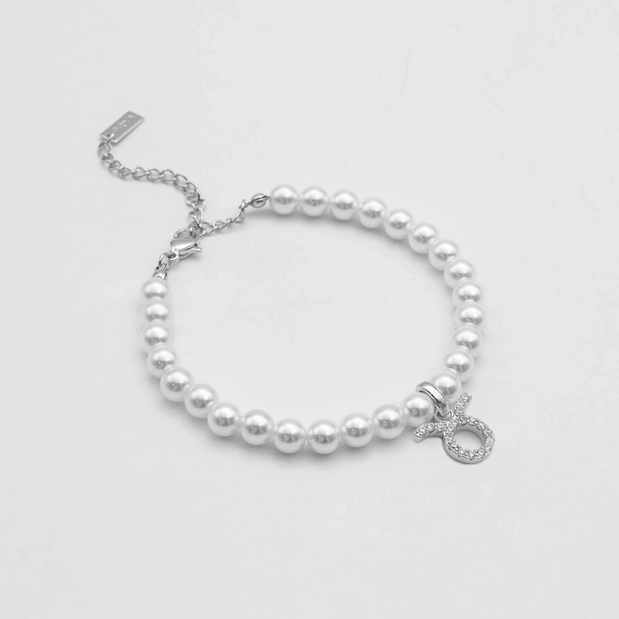 Pave Pearl Zodiac Anklet - Image 16