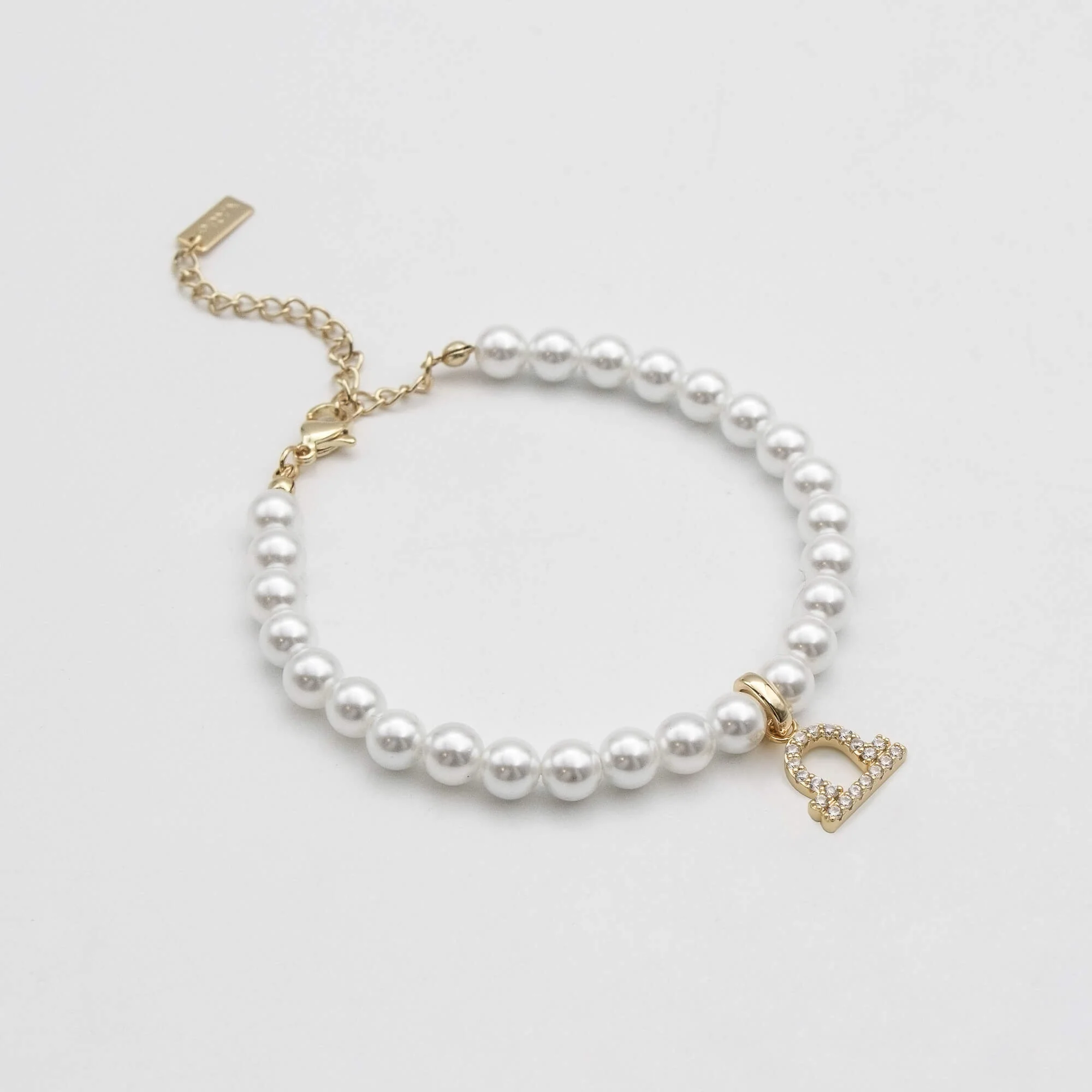 Pave Pearl Zodiac Bracelet - Image 14