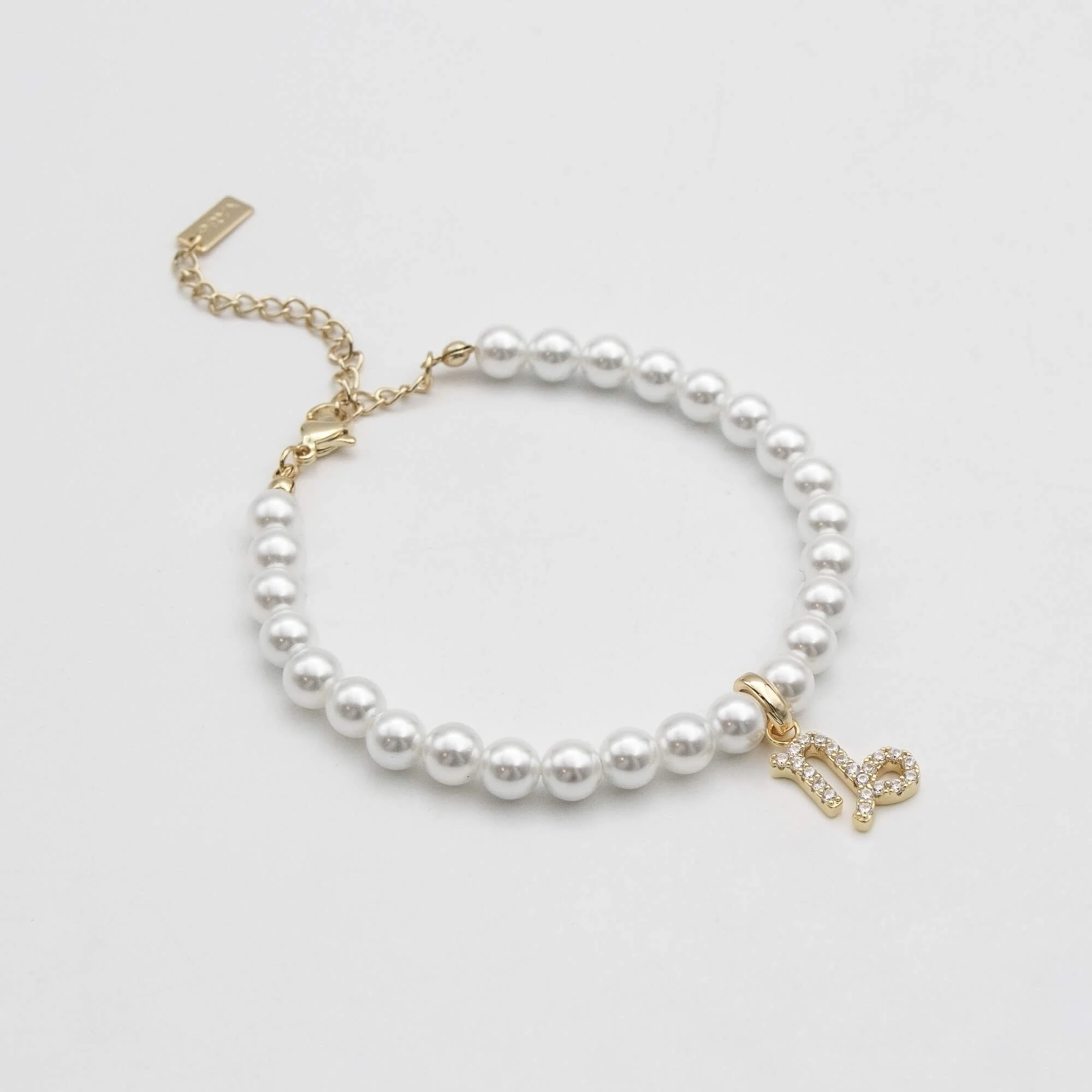 Pave Pearl Zodiac Bracelet - Image 17
