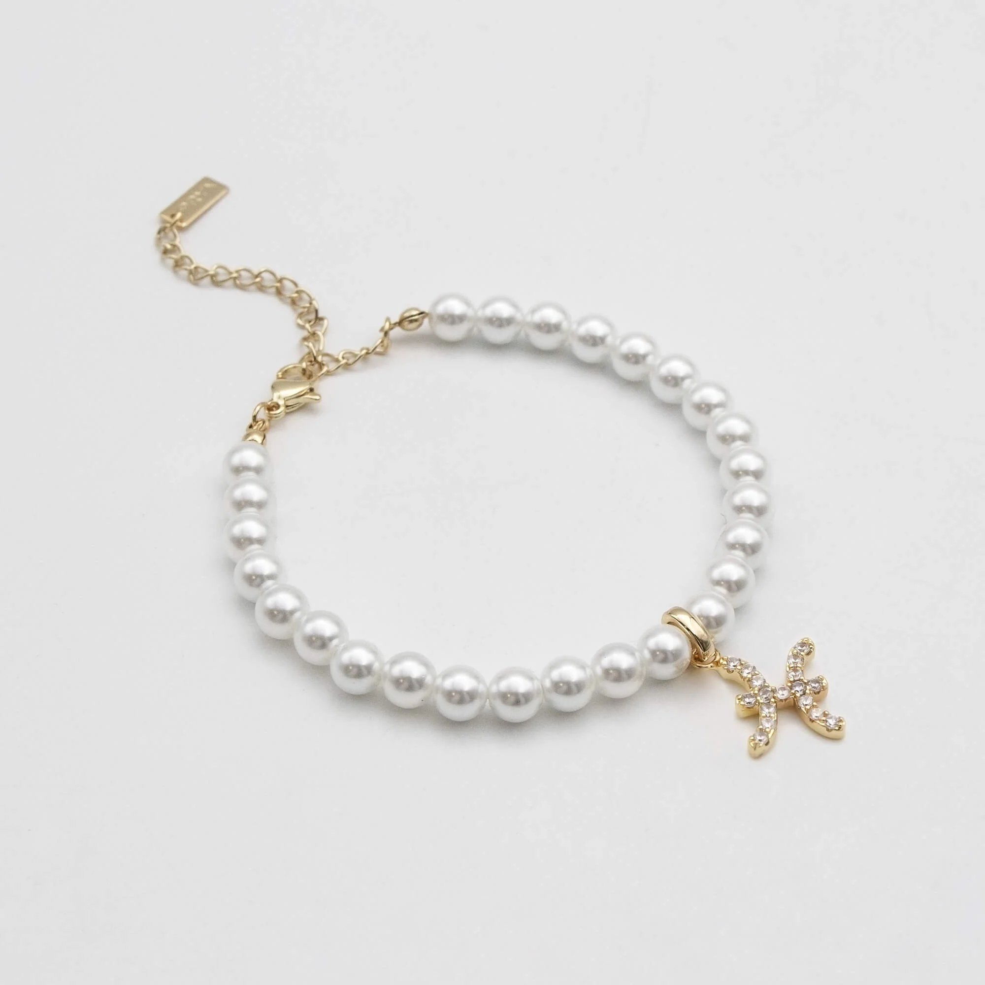 Pave Pearl Zodiac Bracelet - Image 19
