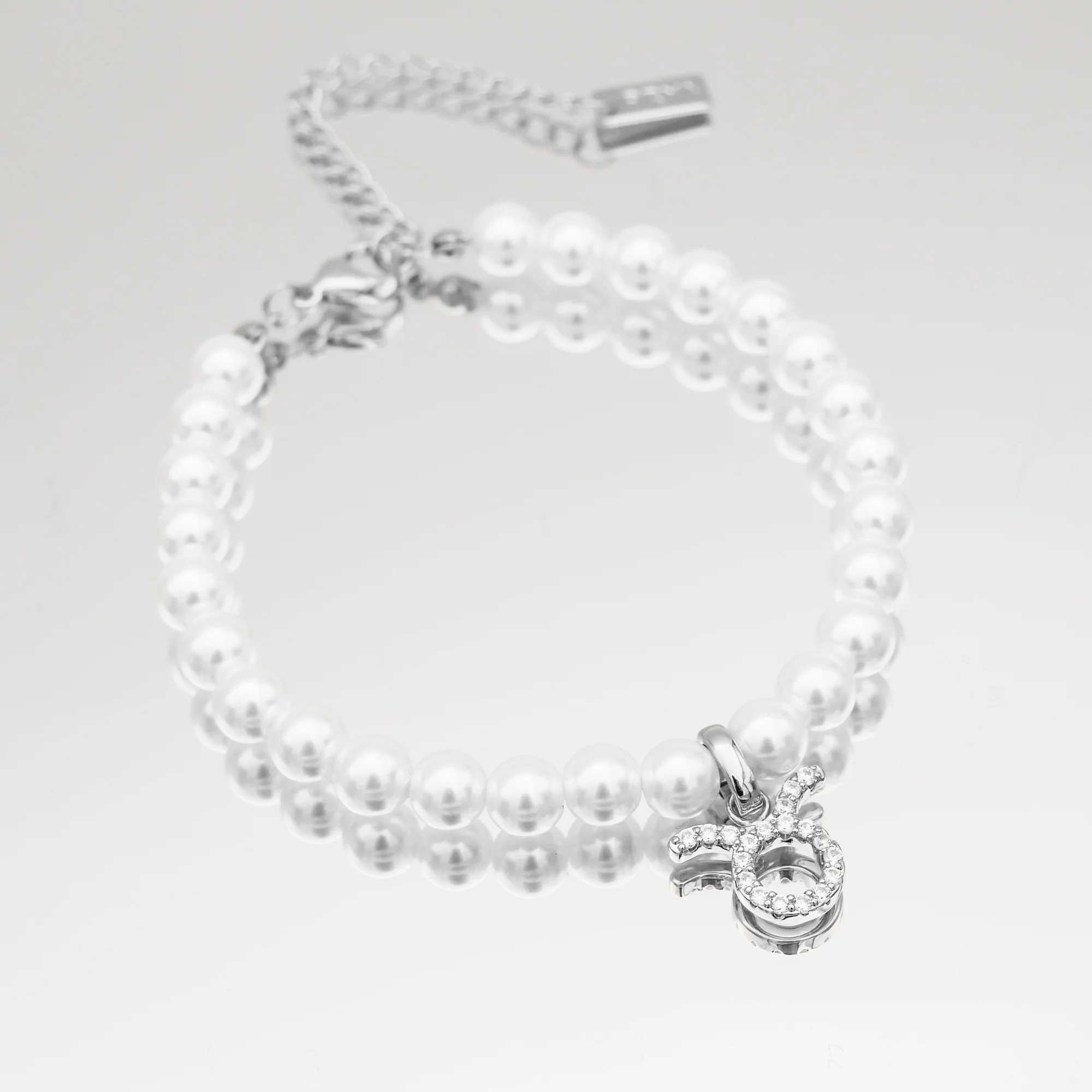 Pave Pearl Zodiac Bracelet - Image 8