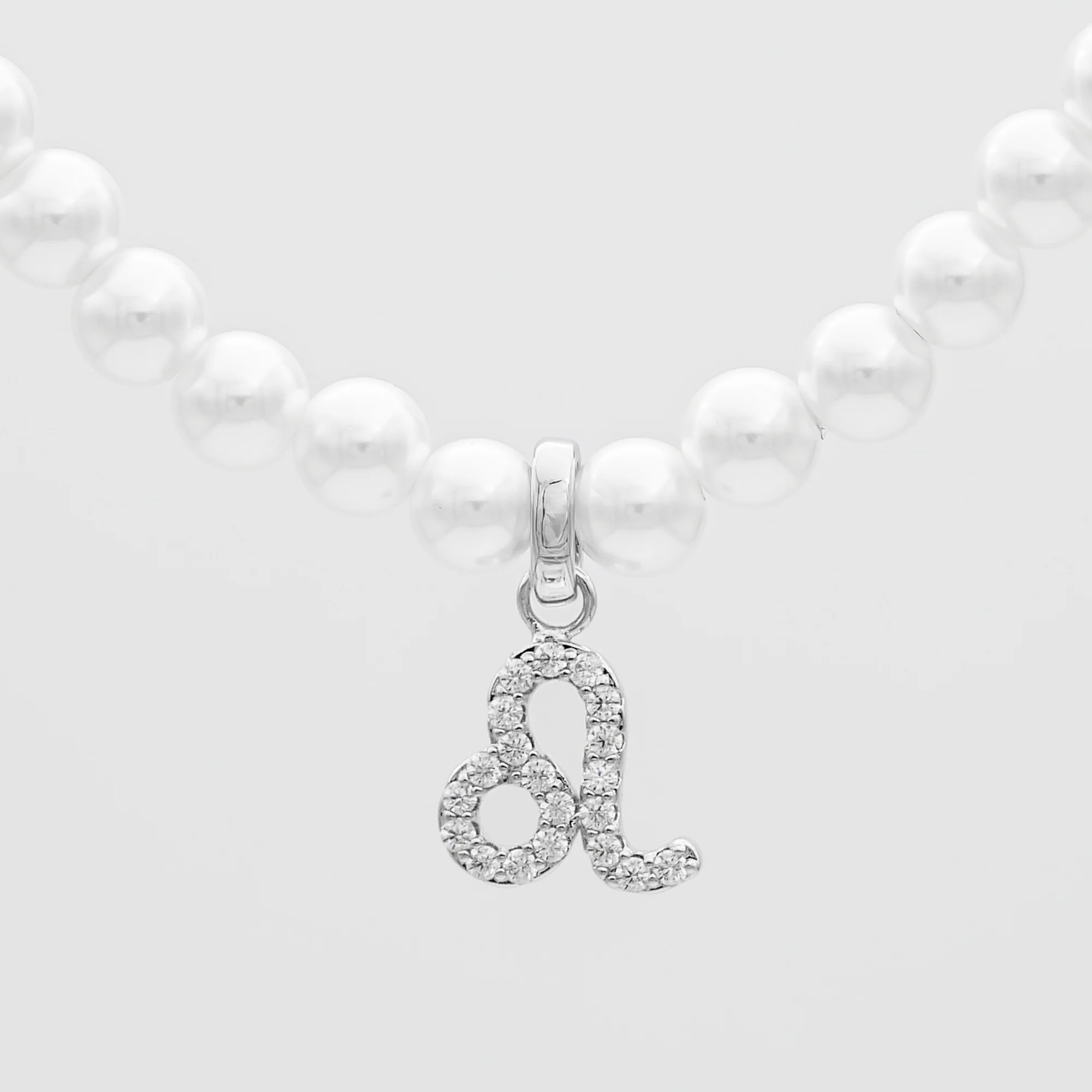 Pave Pearl Zodiac Necklace - Image 36