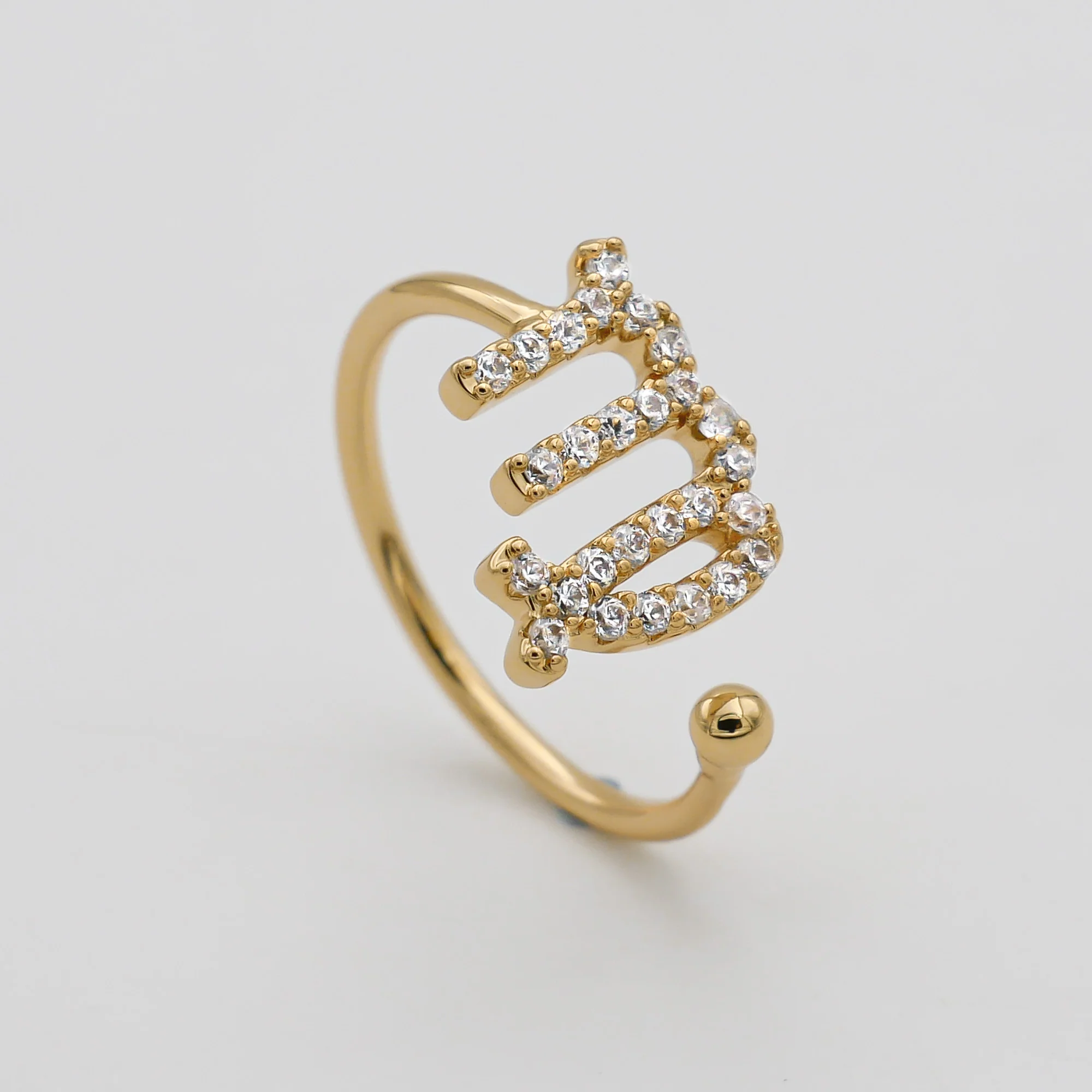 Pave Zodiac Ring - Image 13