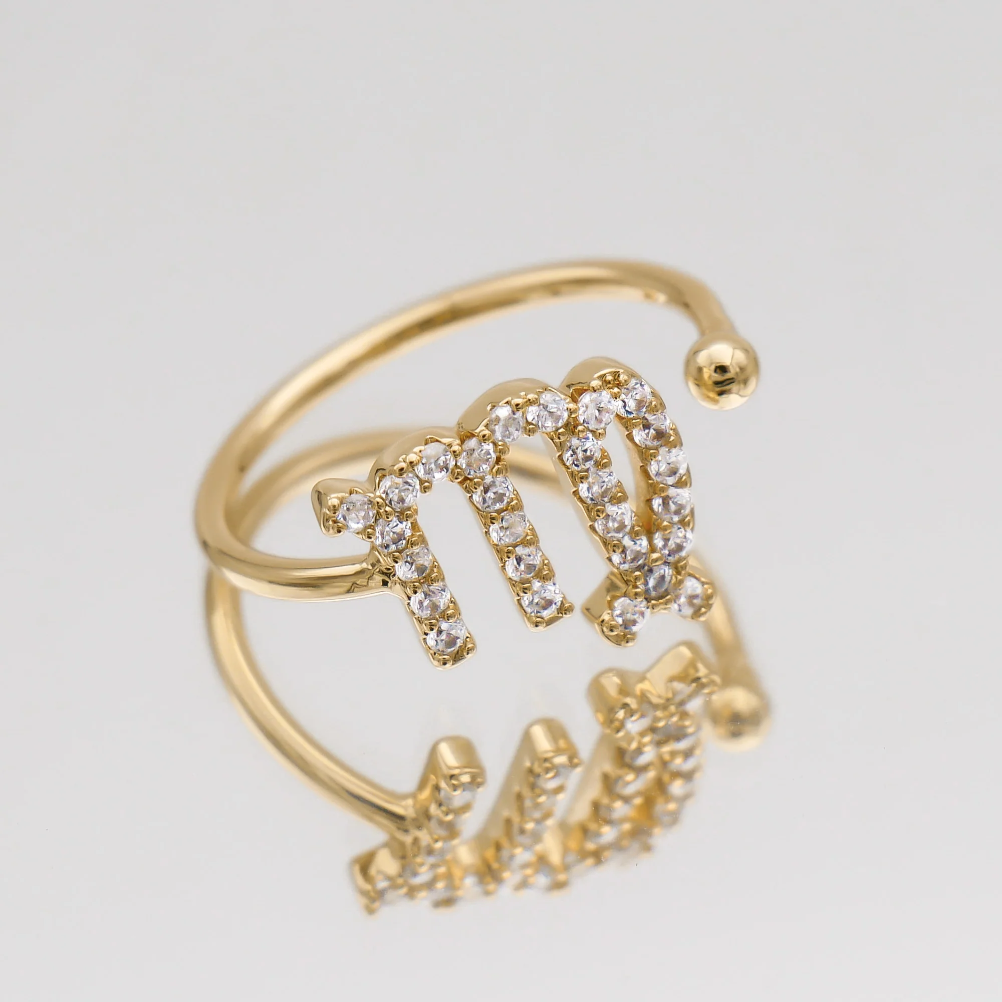 Pave Zodiac Ring - Image 32