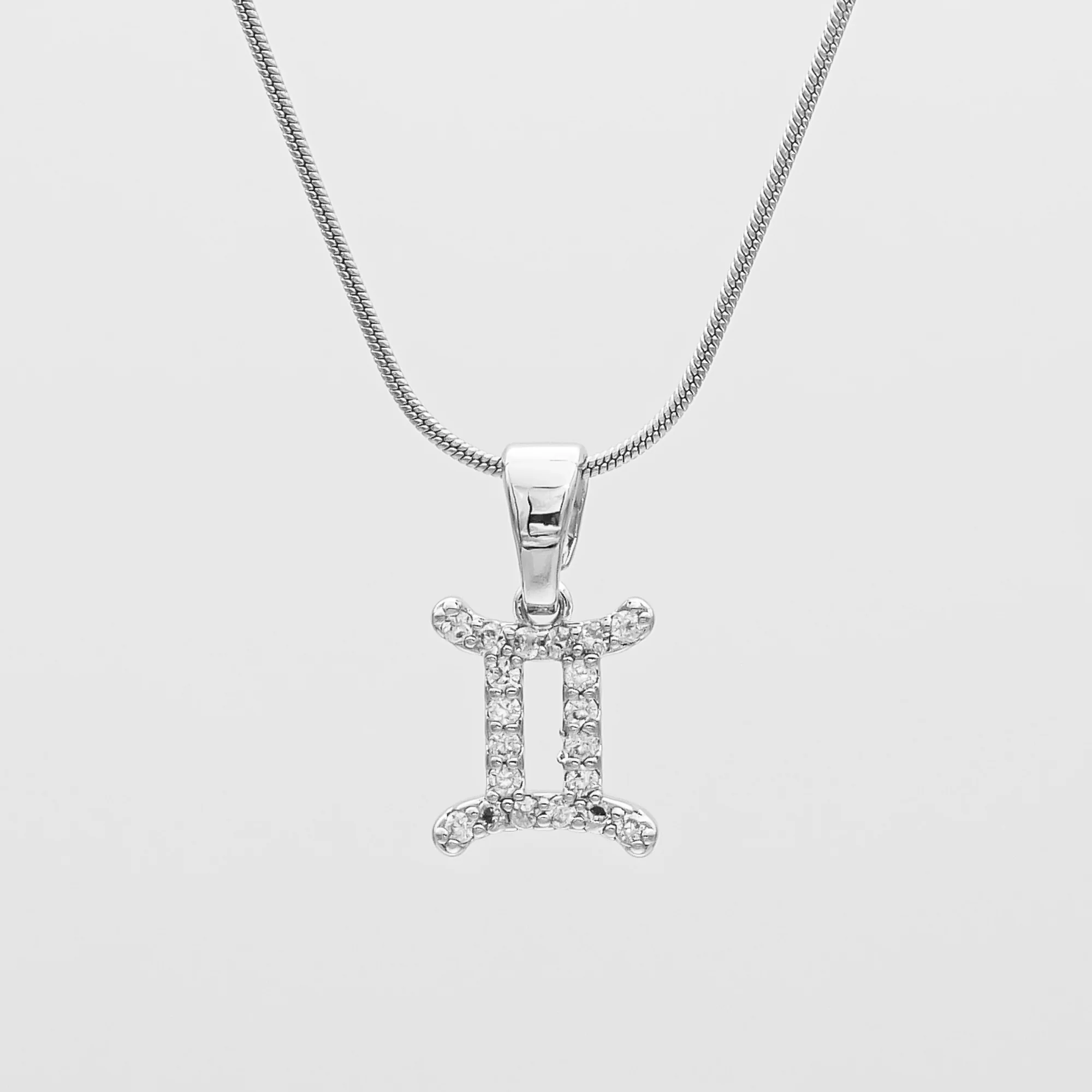 Pave Zodiac Symbol necklace - Image 16