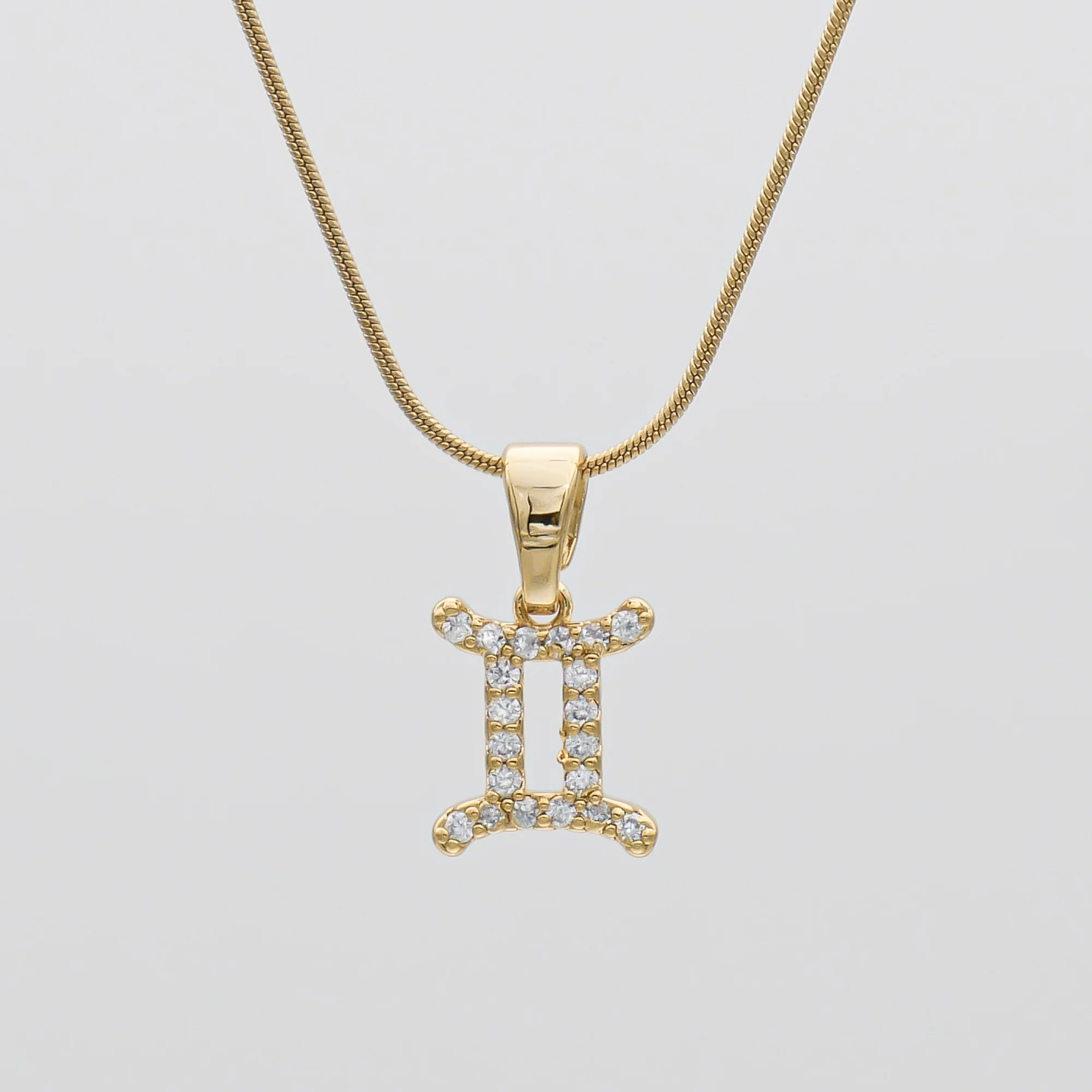 Pave Zodiac Symbol necklace - Image 17