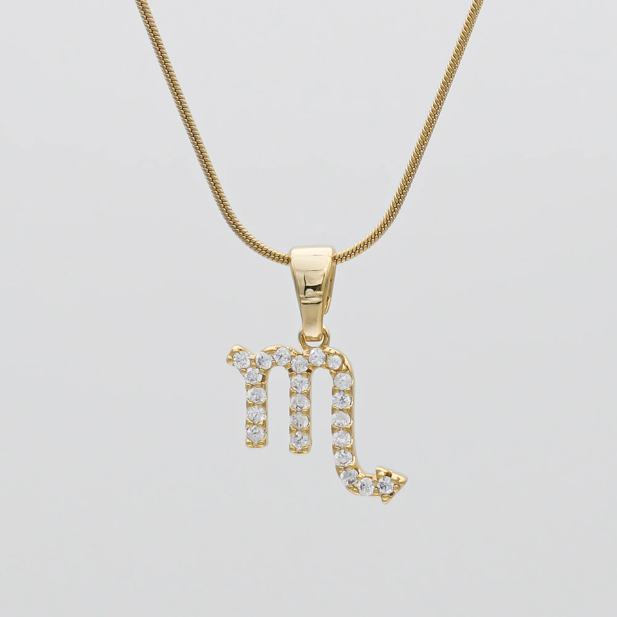 Pave Zodiac Symbol necklace - Image 19
