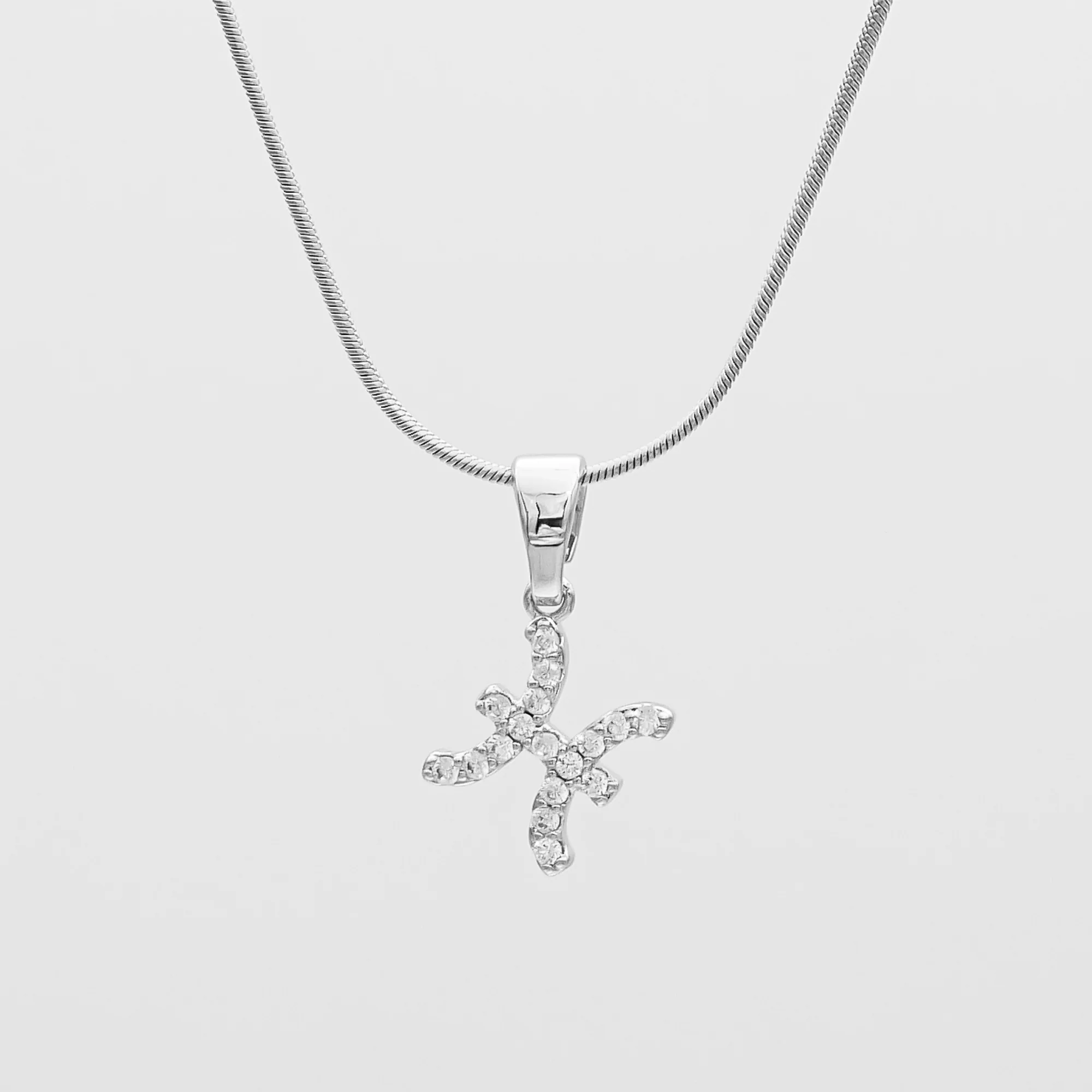 Pave Zodiac Symbol necklace - Image 22