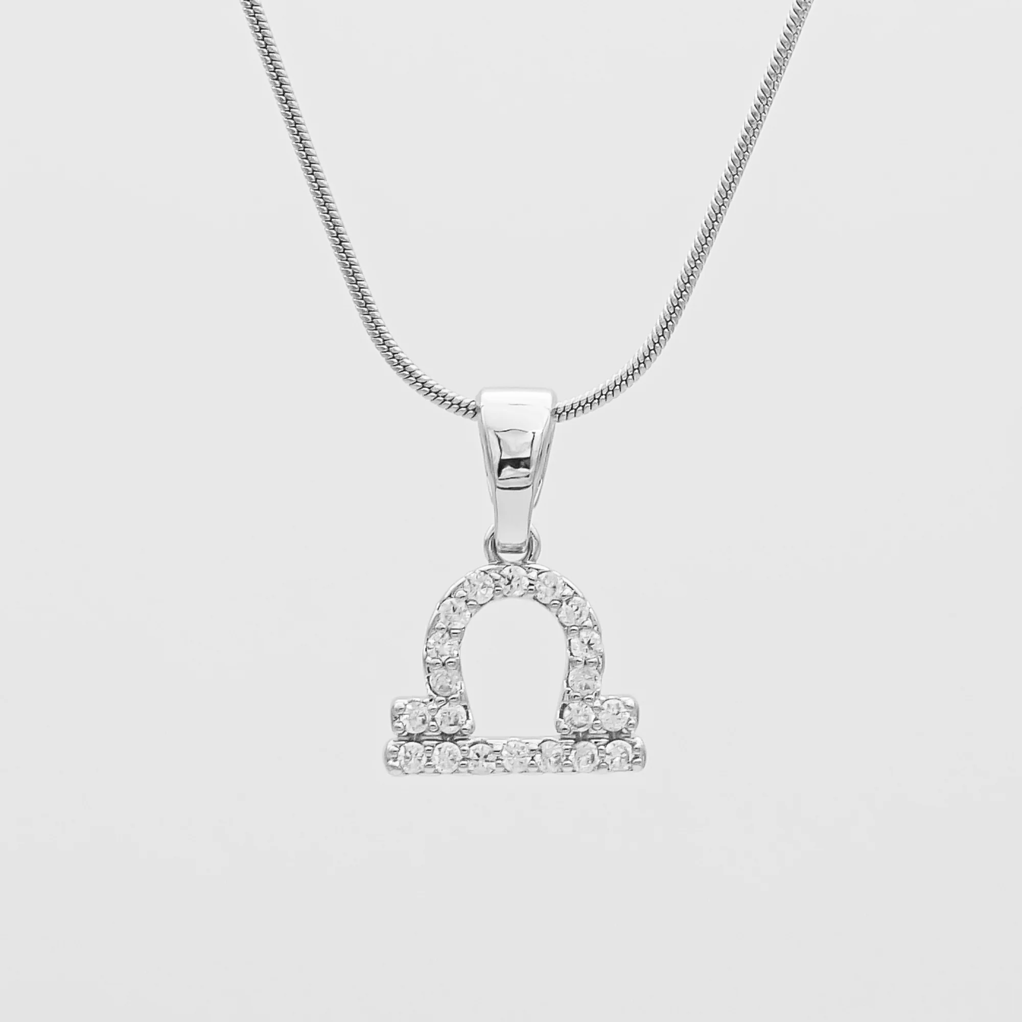 Pave Zodiac Symbol necklace - Image 24