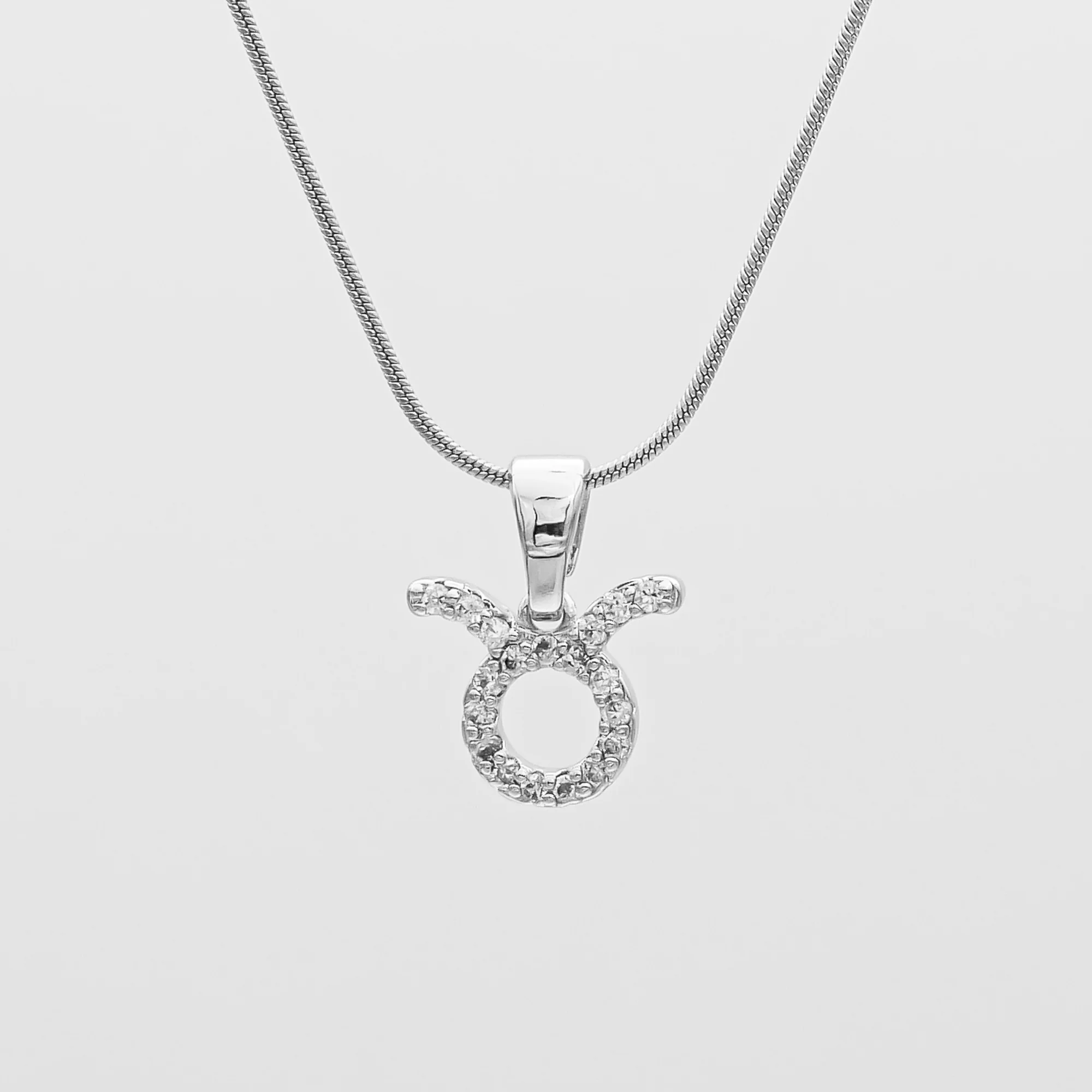 Pave Zodiac Symbol necklace - Image 26