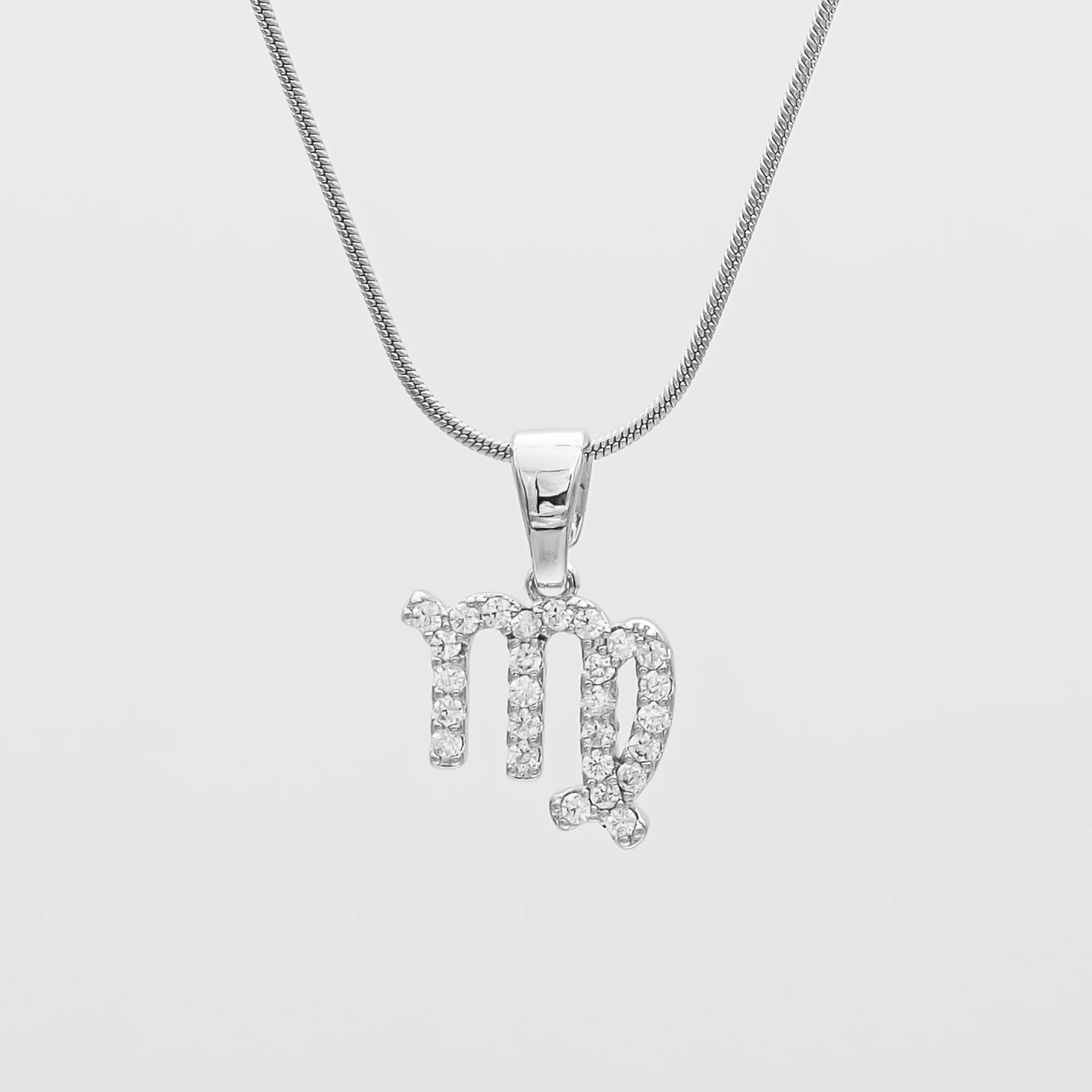 Pave Zodiac Symbol necklace - Image 28