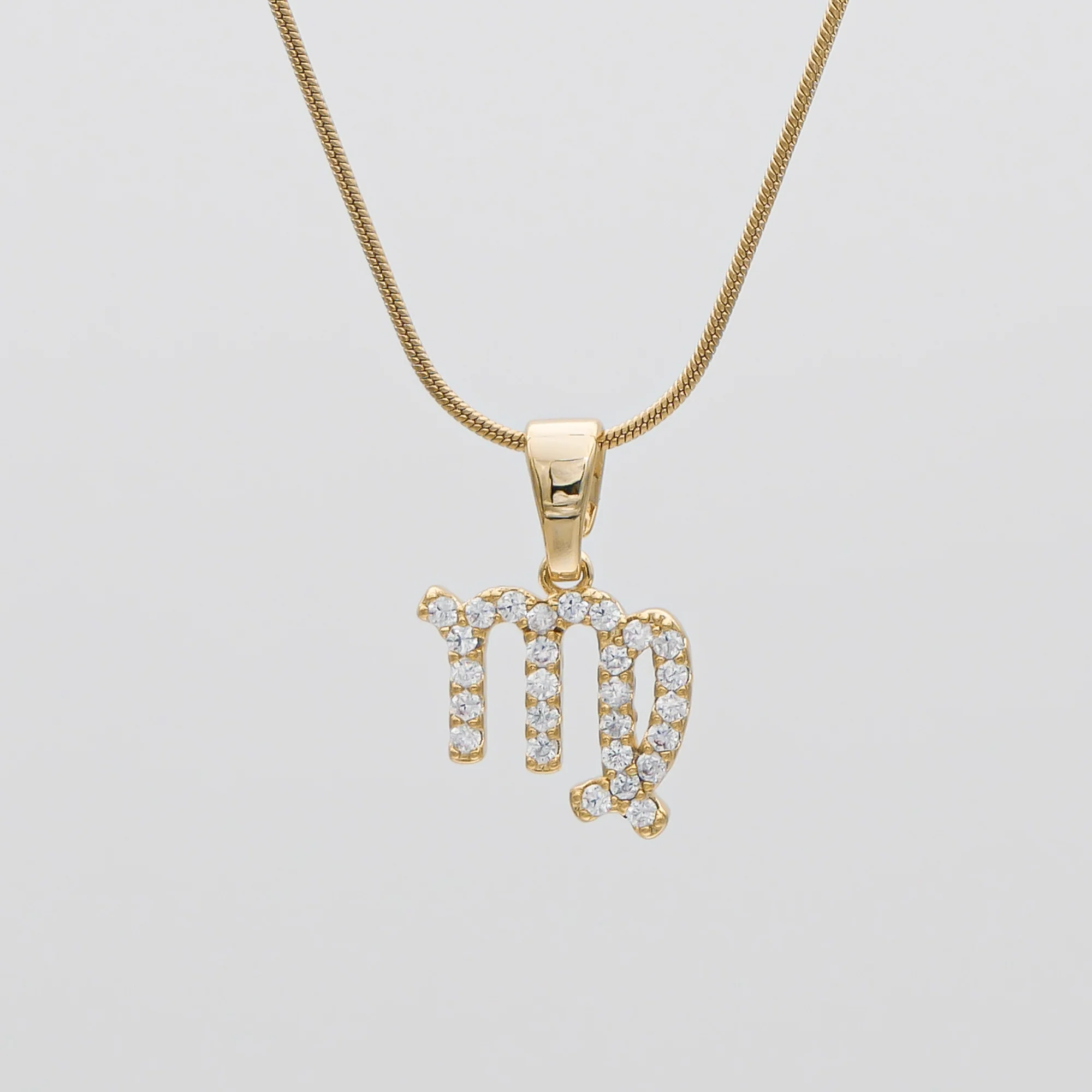 Pave Zodiac Symbol necklace - Image 29
