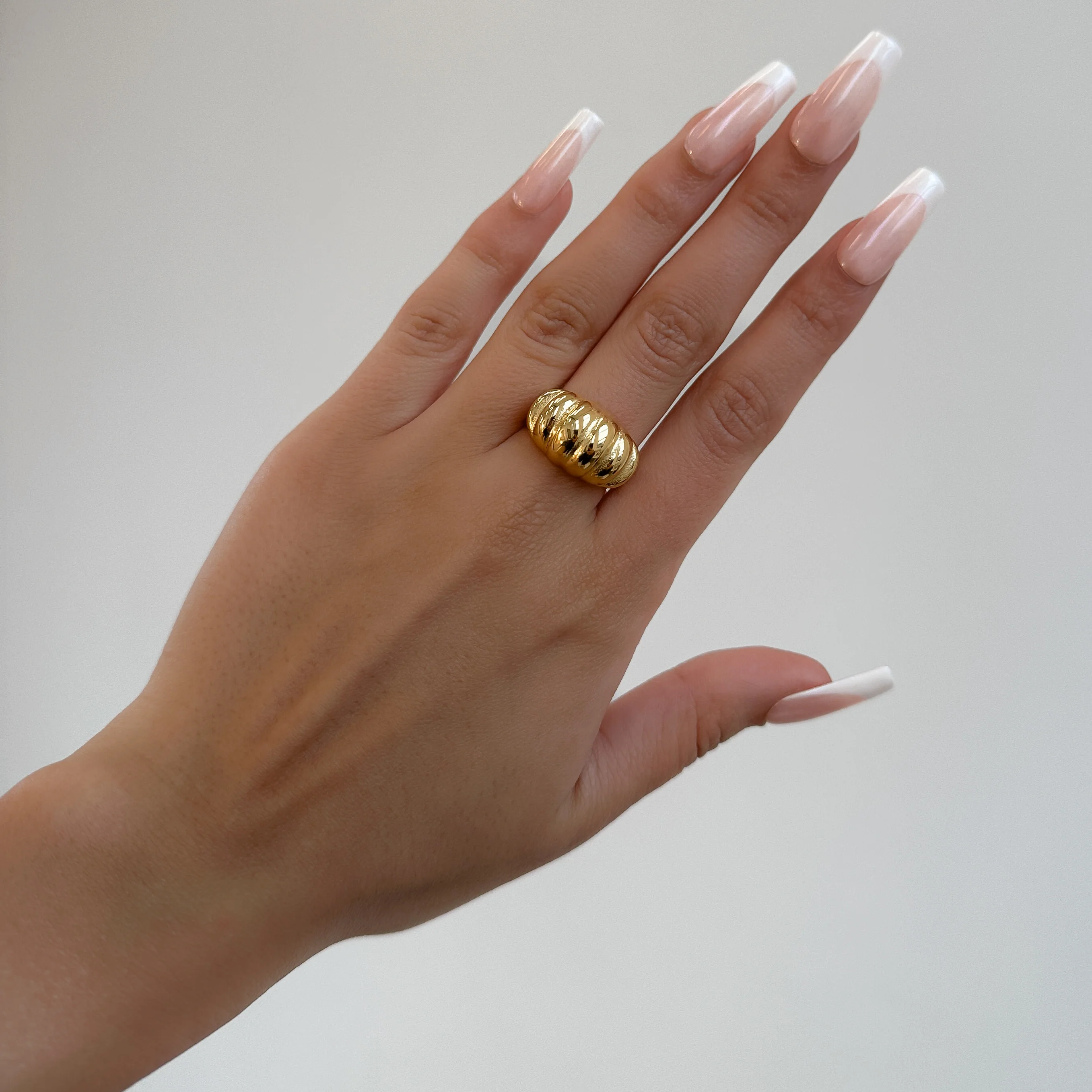 Inez Chunky Dome Ring - Image 6