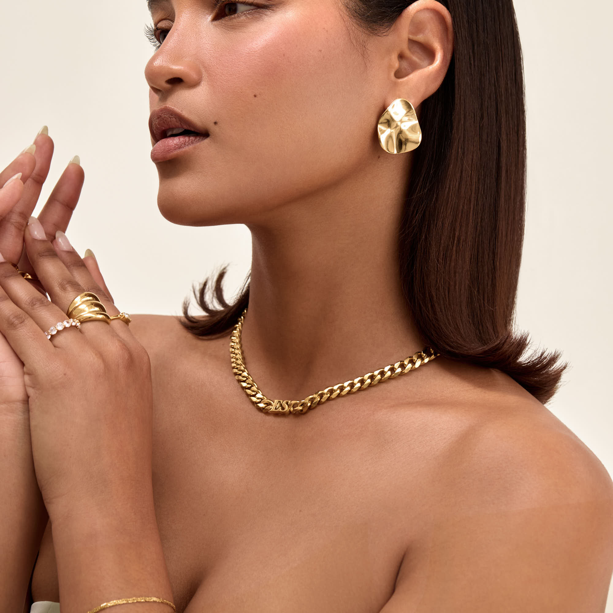 Initial Choker Necklace - Image 5