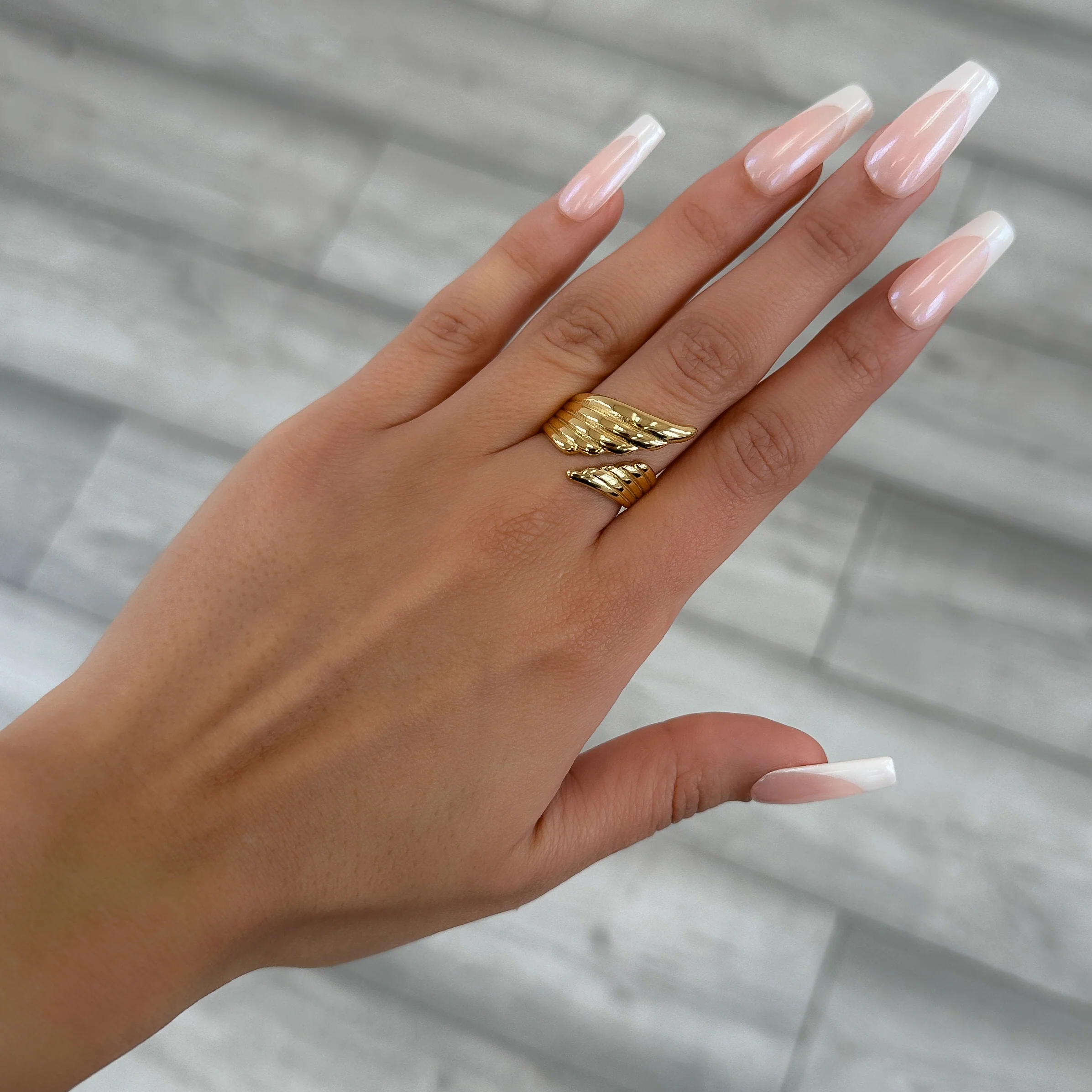 Irina Wing Wrap Ring - Image 2