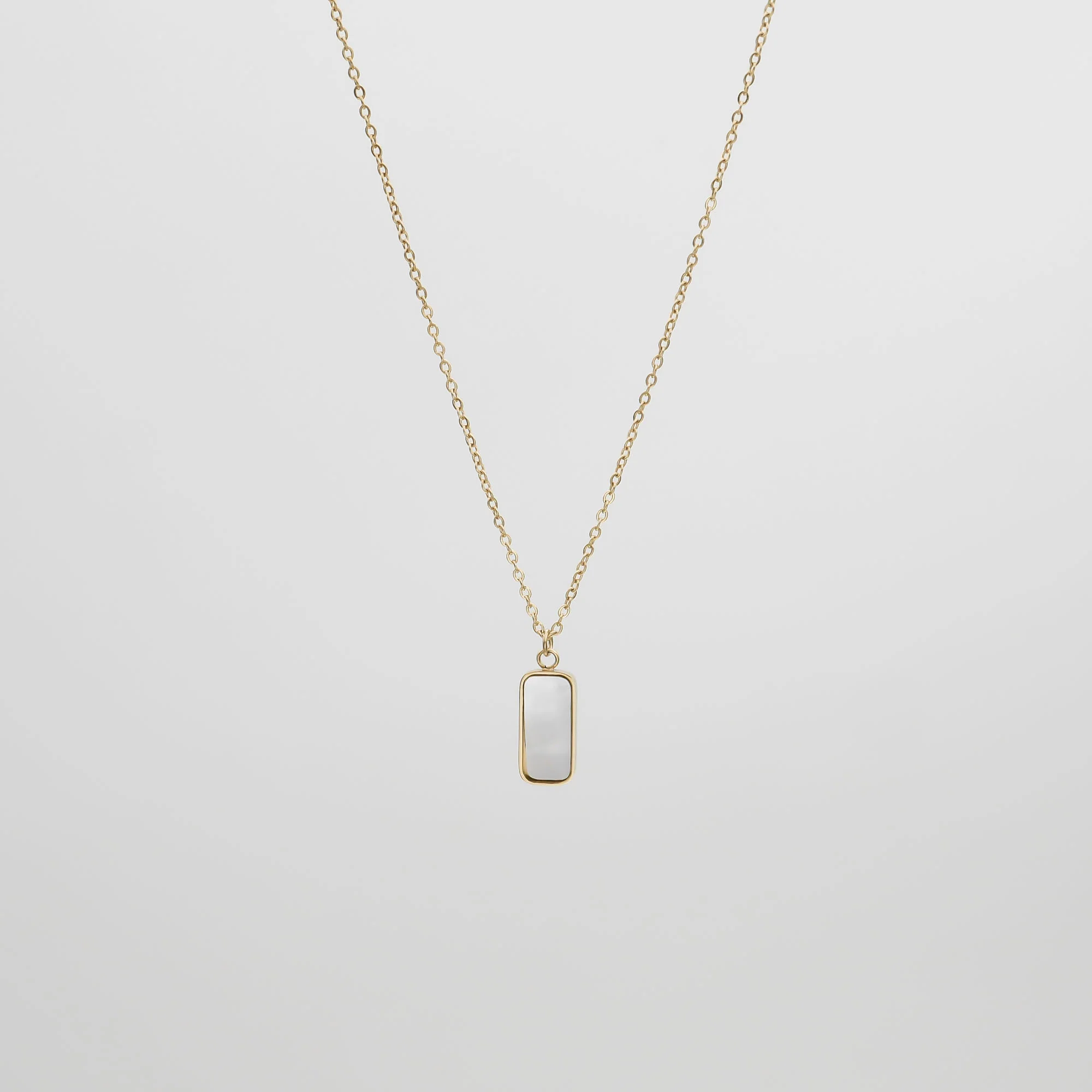 Janelle Opal Tablet Necklace - Image 3