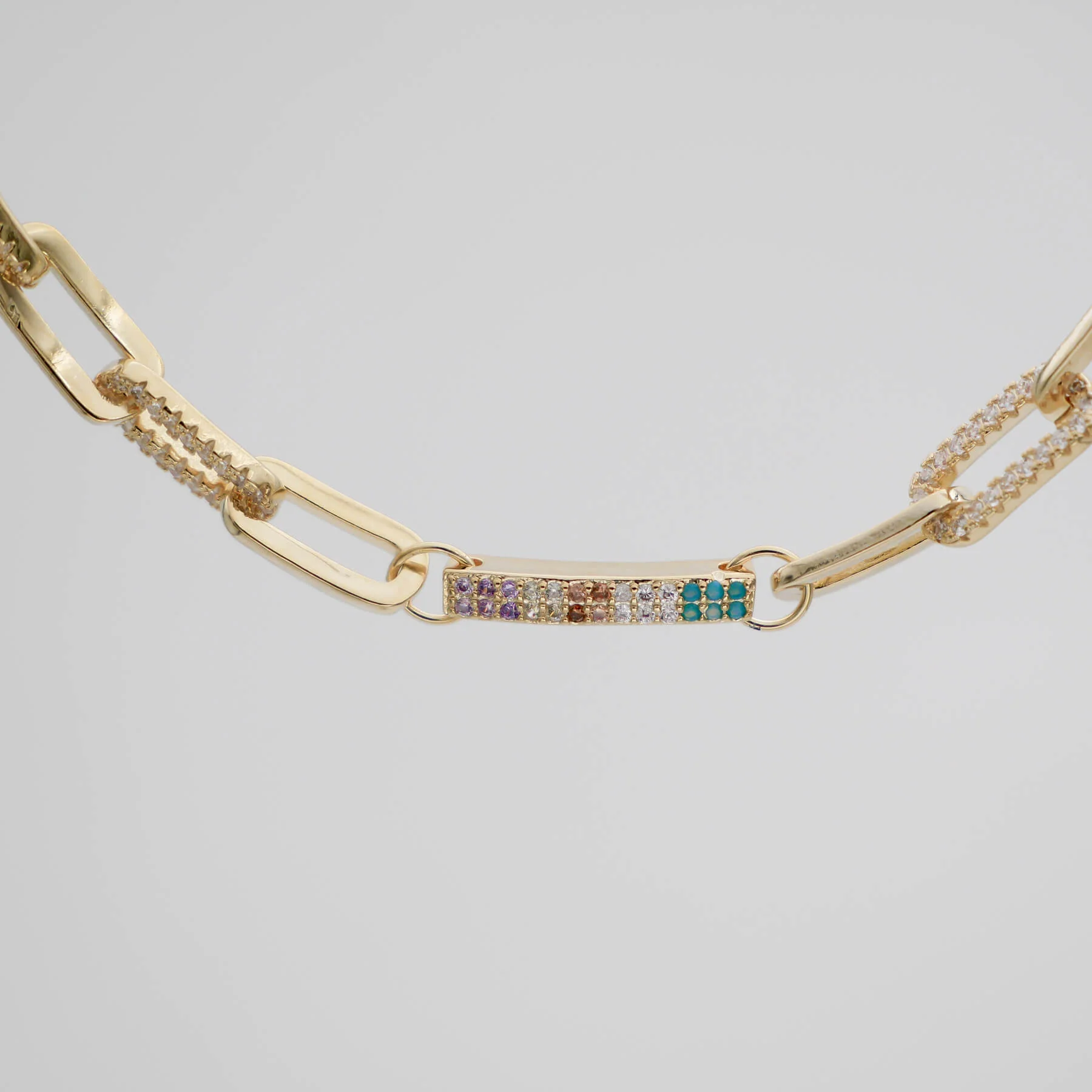 Joelle Paperclip Necklace - Image 2