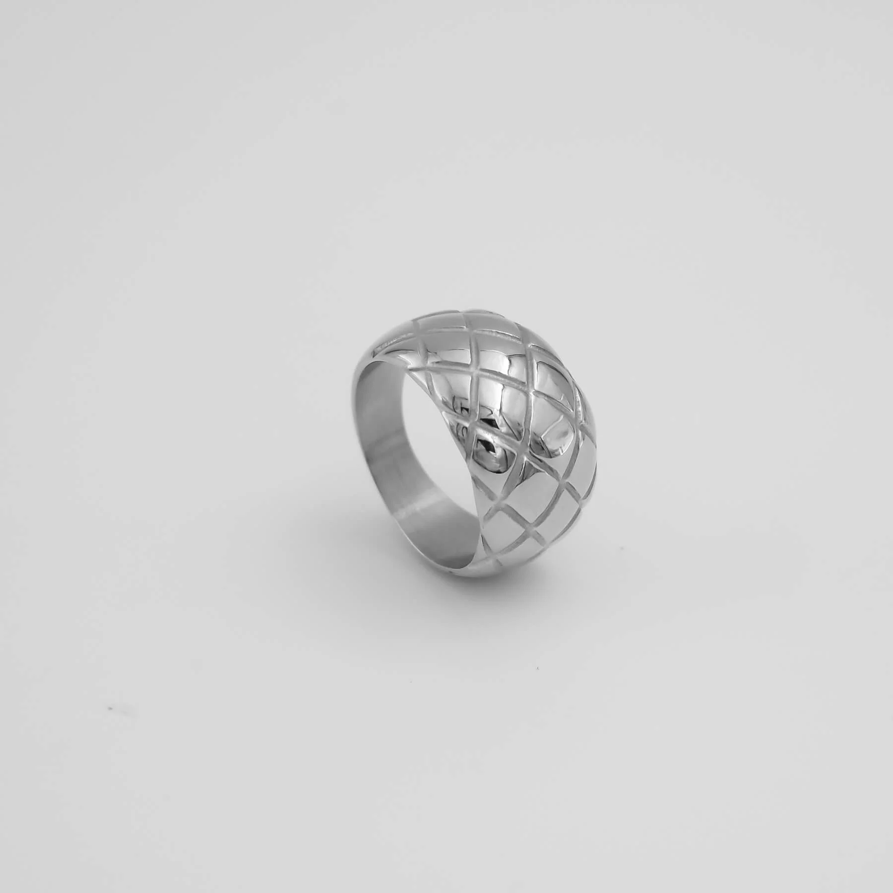 Kara Dome Ring | Silver - Image 4