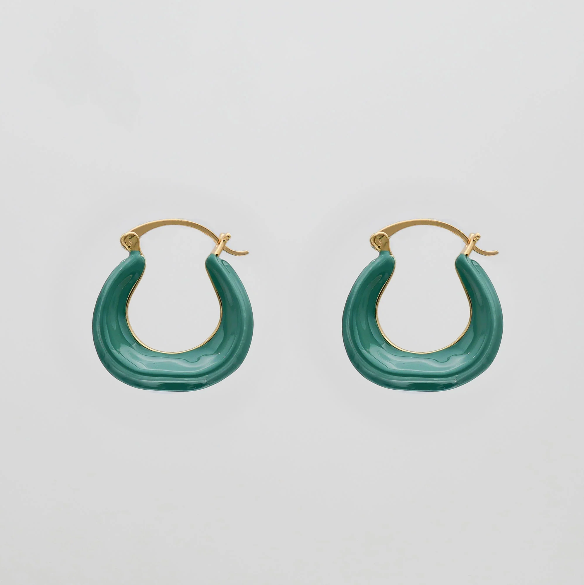 Katia Earrings Emerald - Image 5
