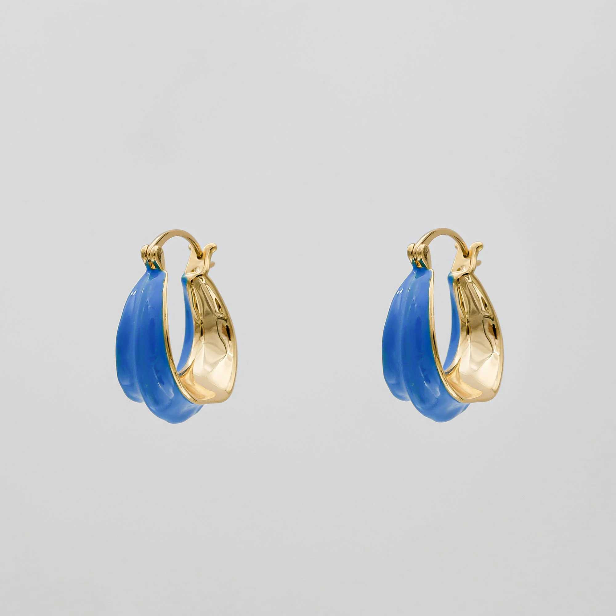 Katia Earrings Blue - Image 3