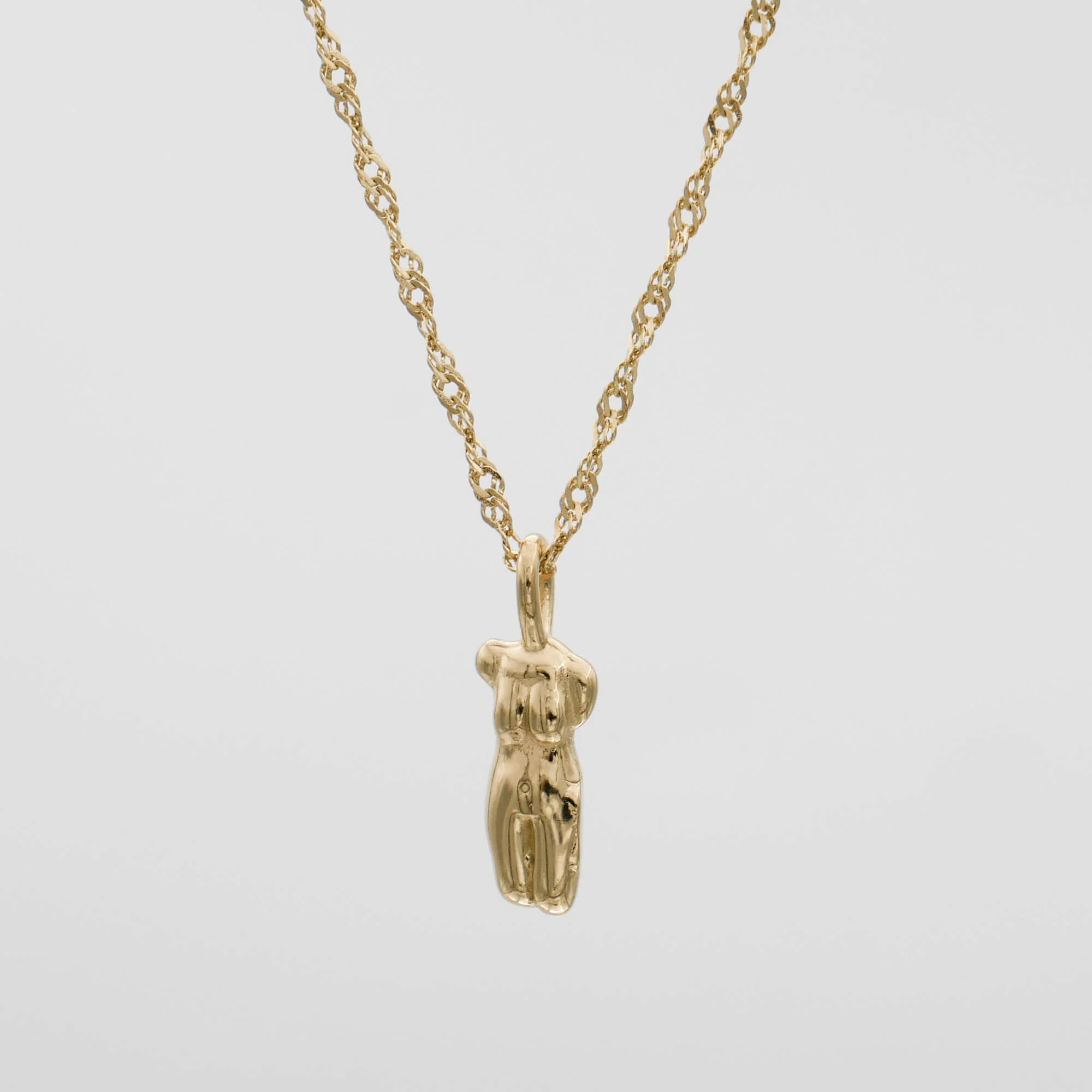 Kaya Figure Pendant Necklace