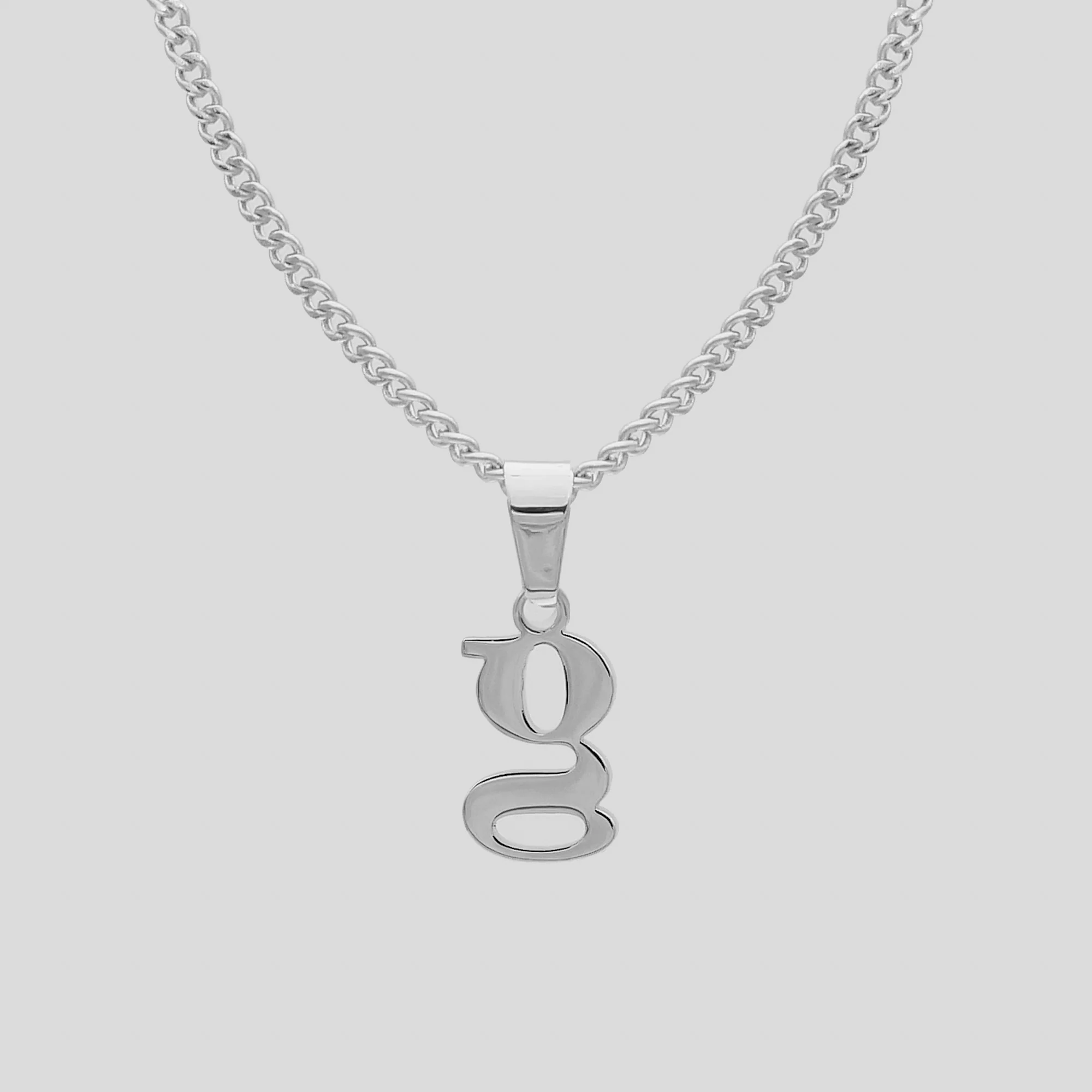 Kayla Lowercase Mini Initial Necklace - Image 20