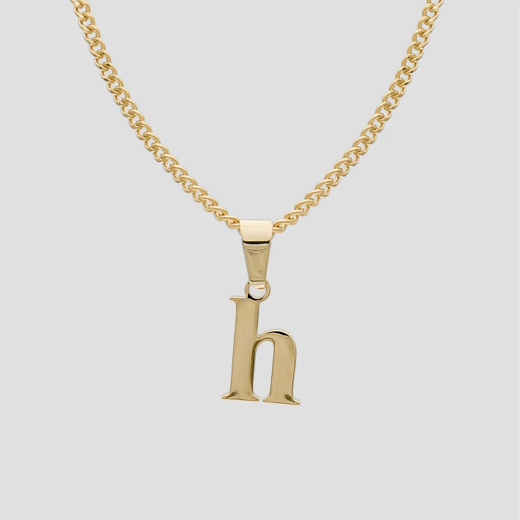 Kayla Lowercase Mini Initial Necklace - Image 21