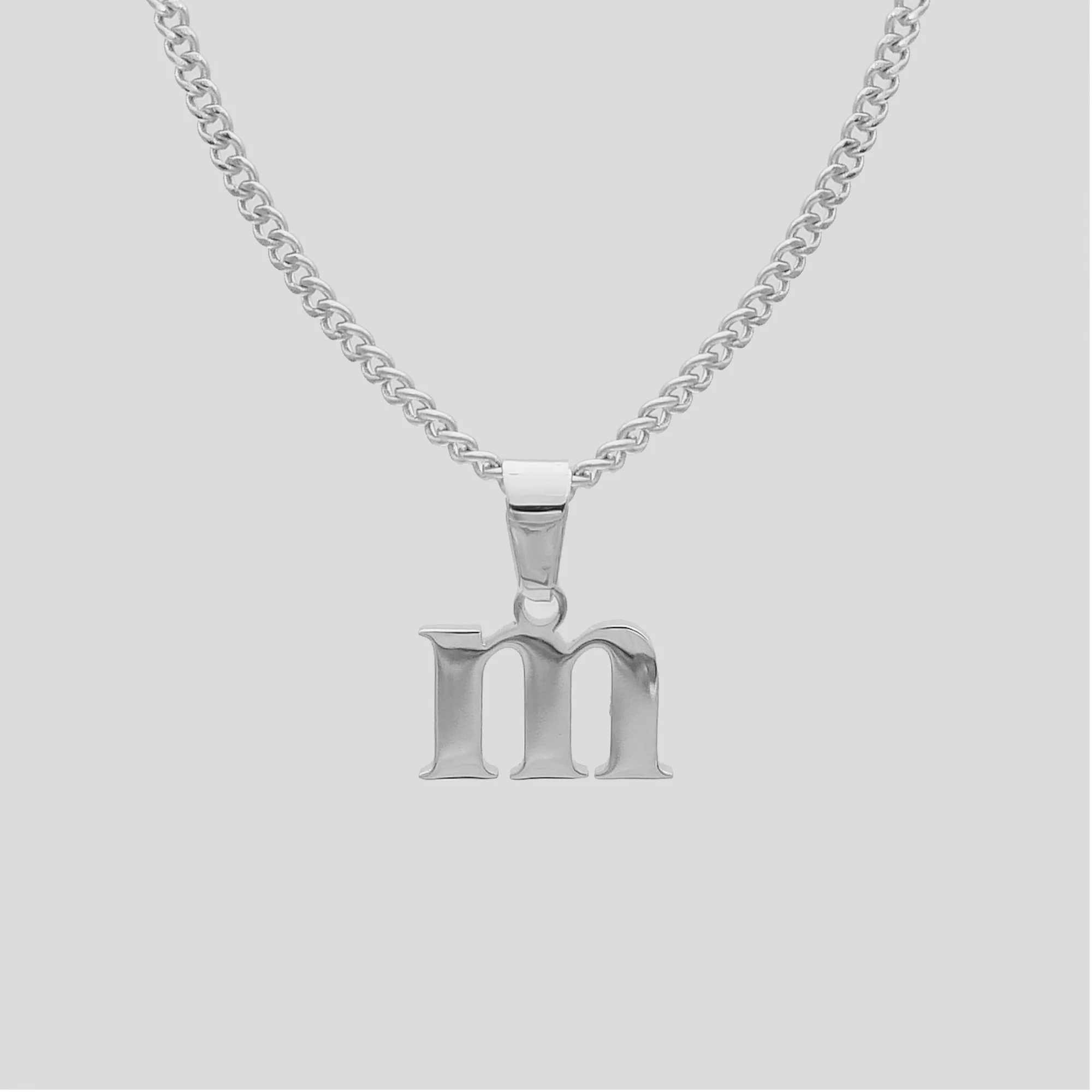 Kayla Lowercase Mini Initial Necklace - Image 32