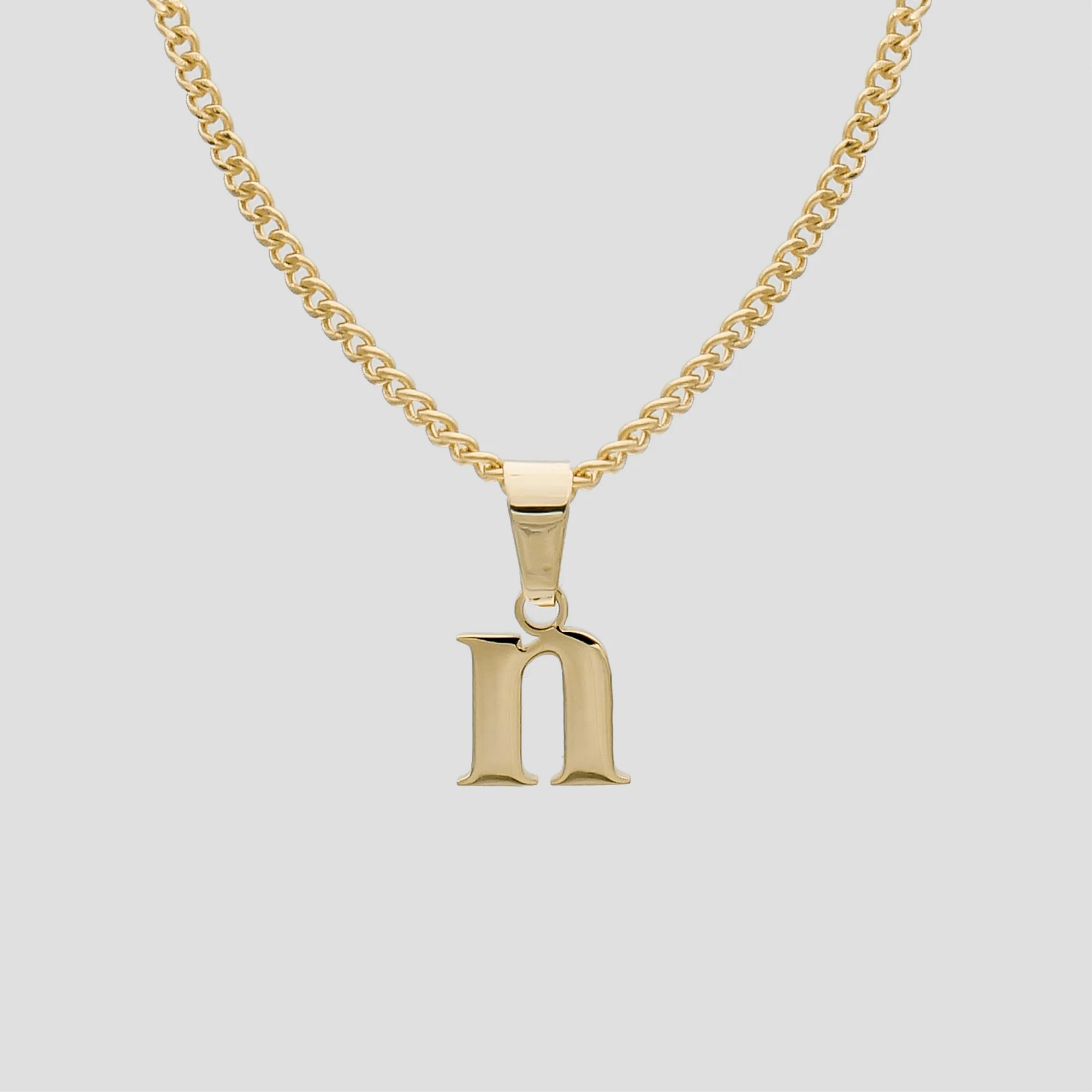 Kayla Lowercase Mini Initial Necklace - Image 33