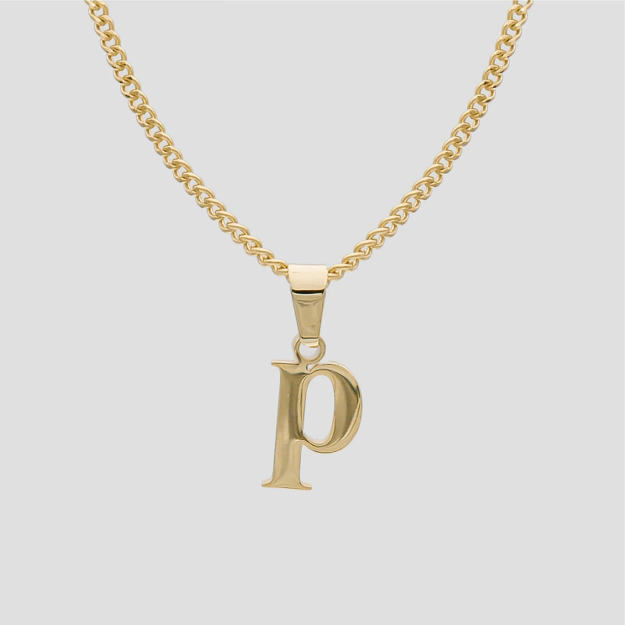 Kayla Lowercase Mini Initial Necklace - Image 37