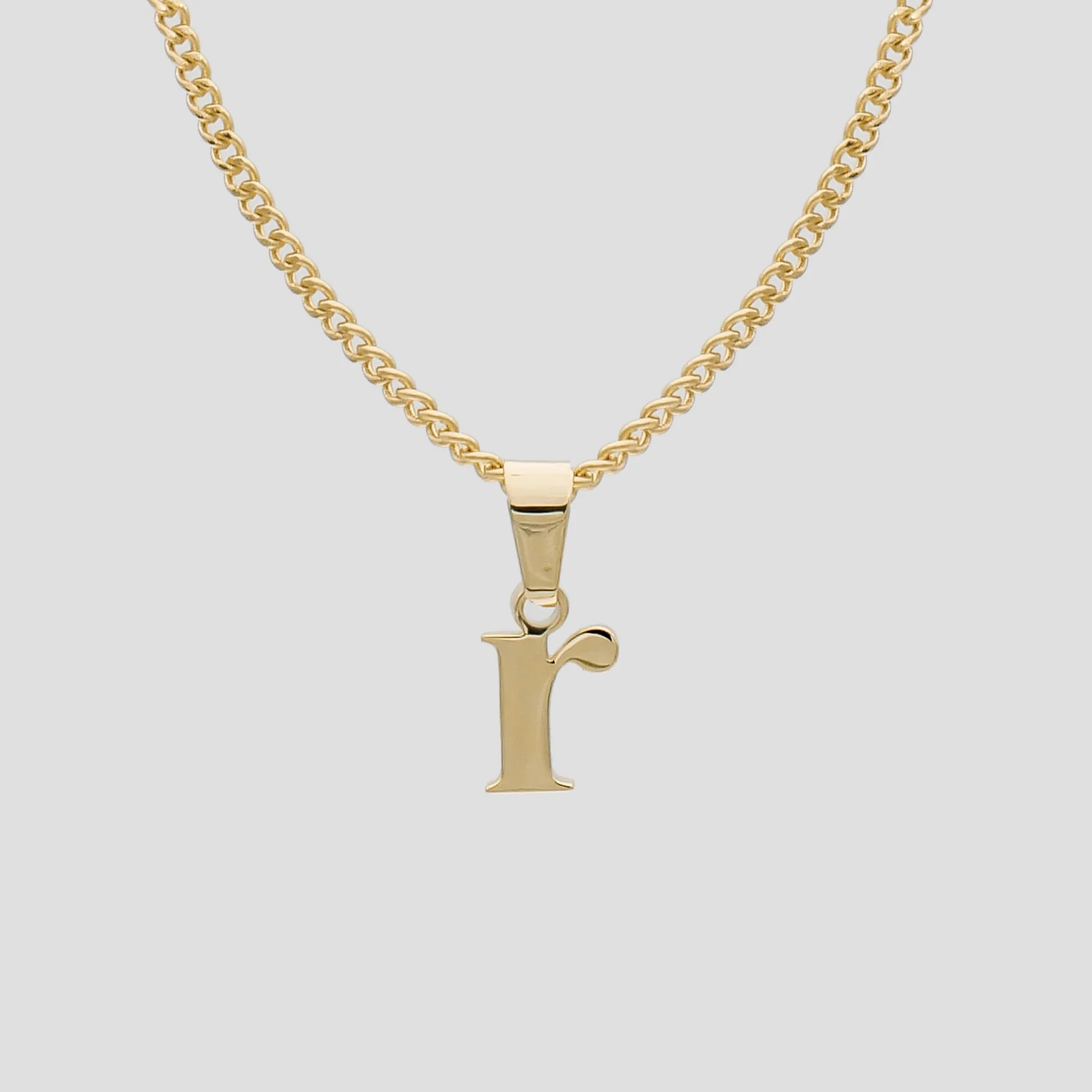 Kayla Lowercase Mini Initial Necklace - Image 39