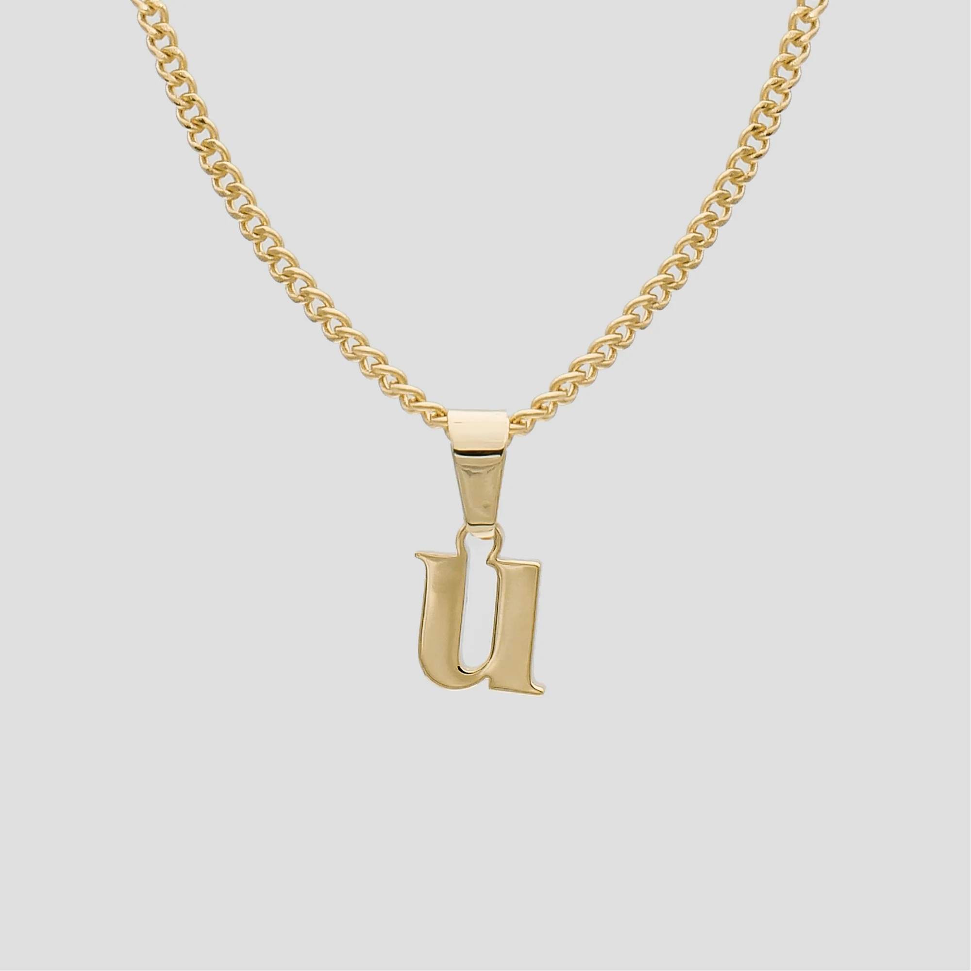 Kayla Lowercase Mini Initial Necklace - Image 45