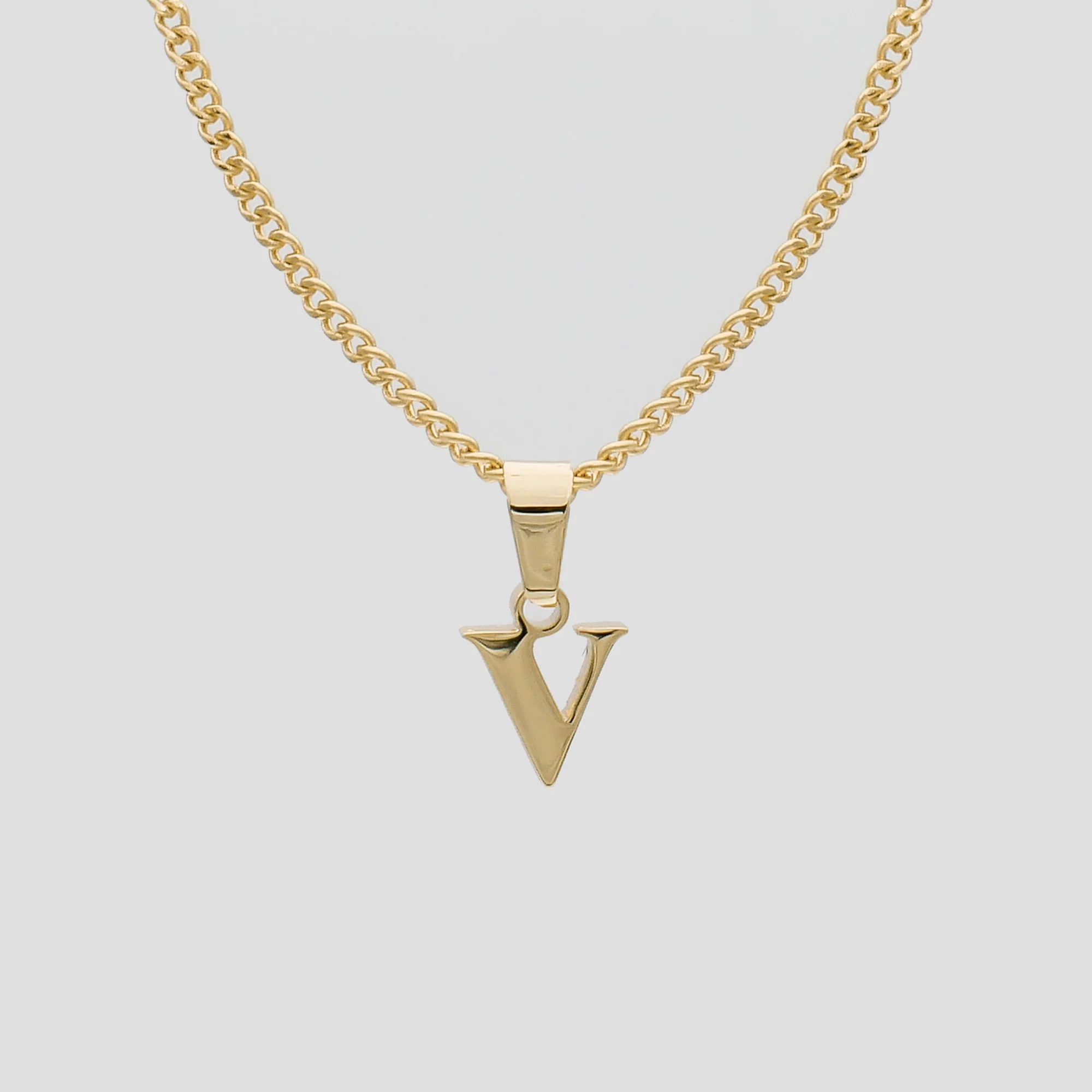 Kayla Lowercase Mini Initial Necklace - Image 47