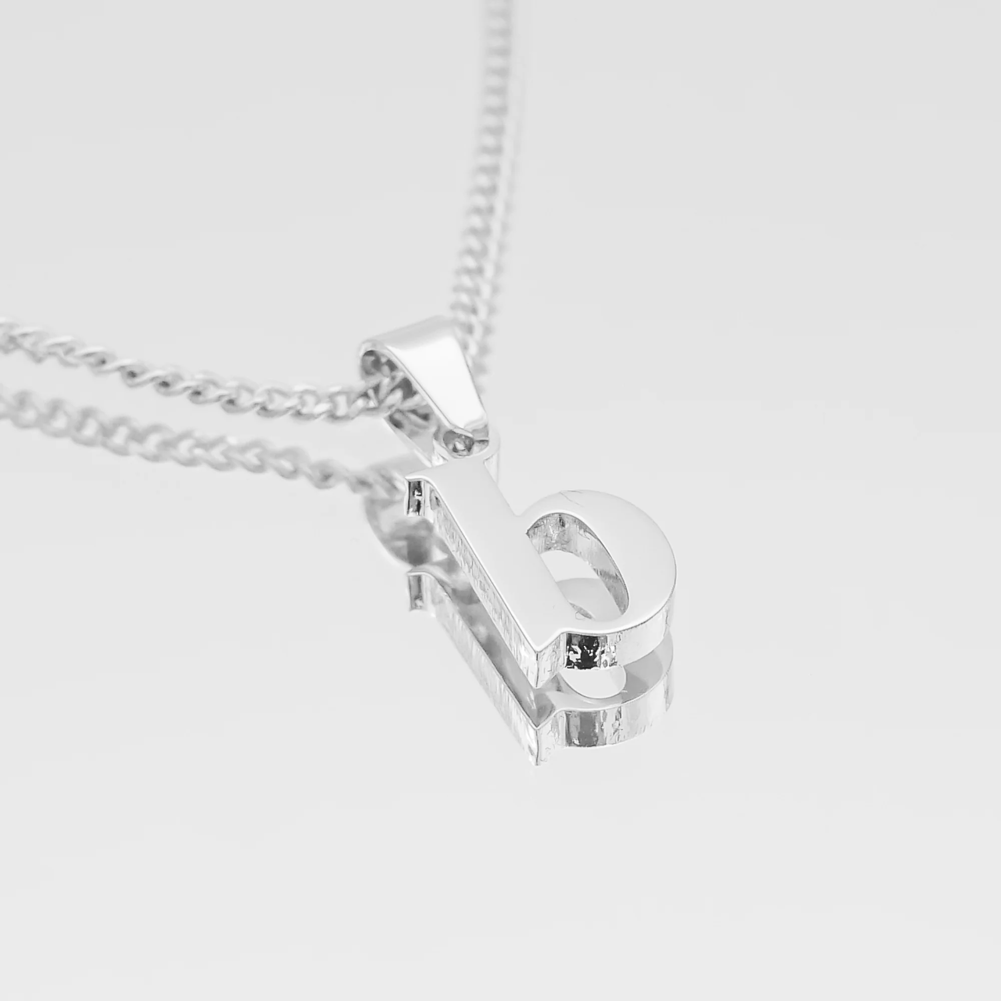 Kayla Lowercase Mini Initial Necklace - Image 5