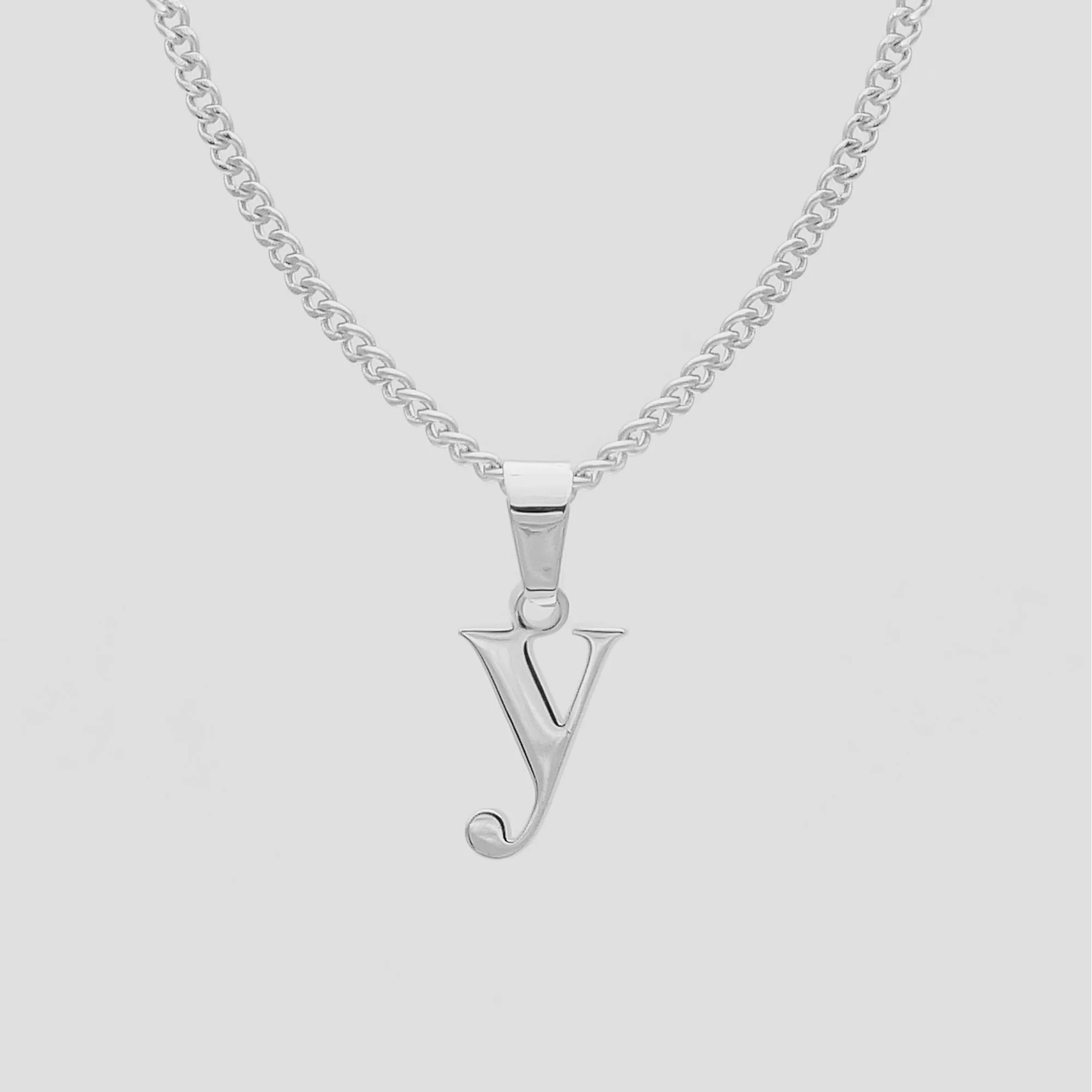 Kayla Lowercase Mini Initial Necklace - Image 54