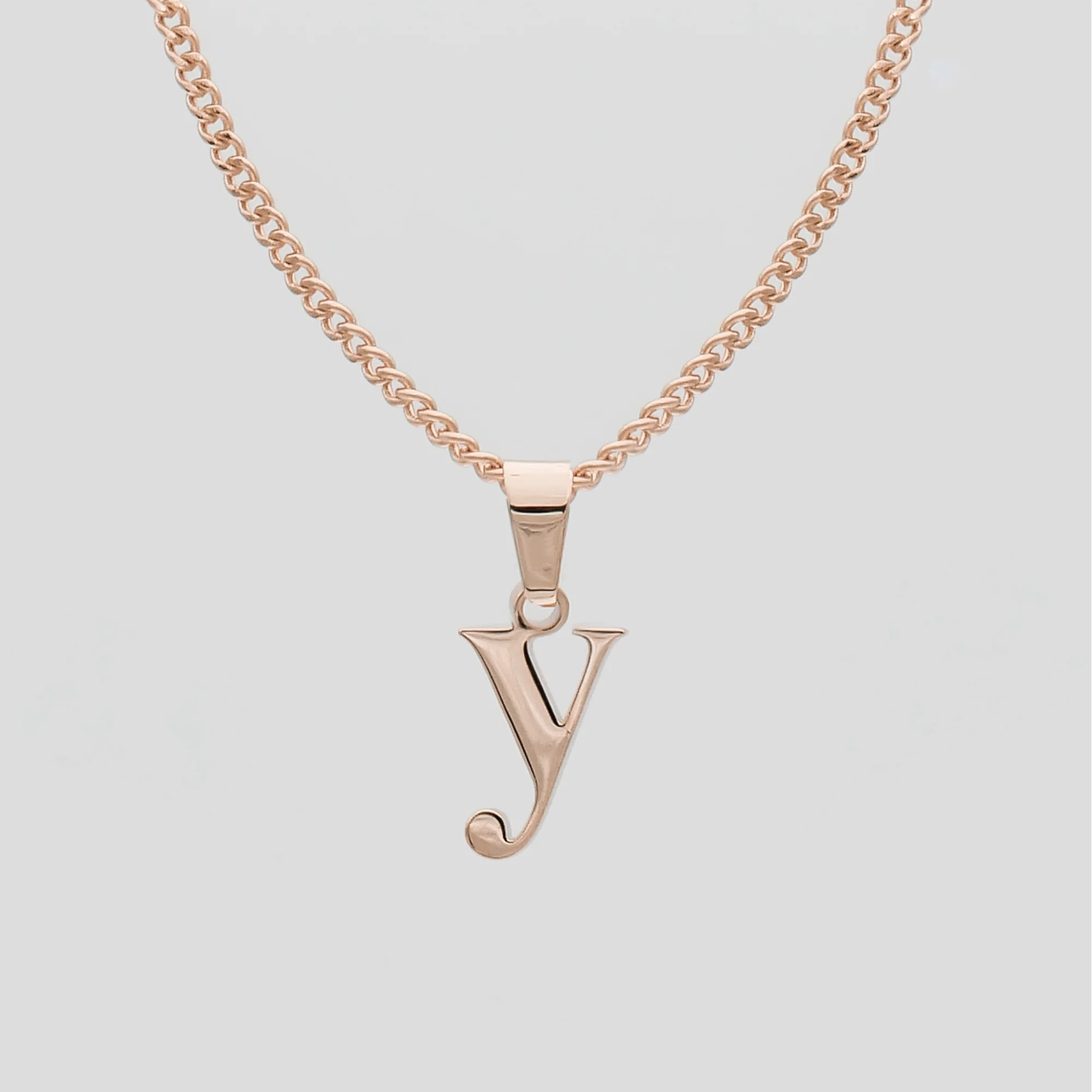 Kayla Lowercase Mini Initial Necklace - Image 82