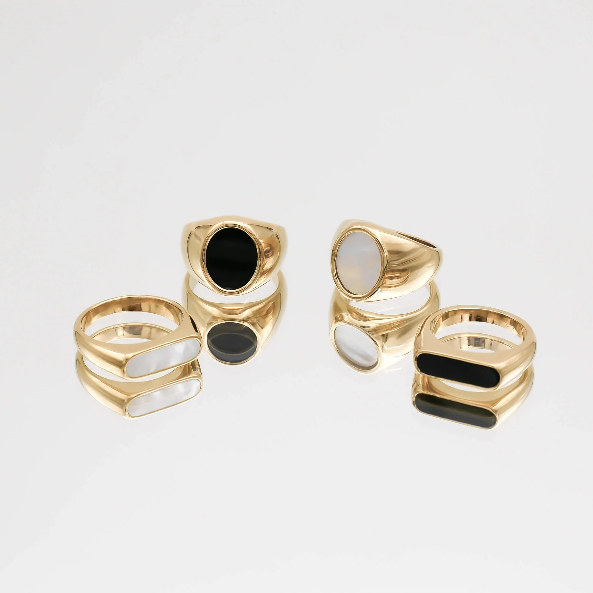Lani Opal Oval Signet Ring - Image 5