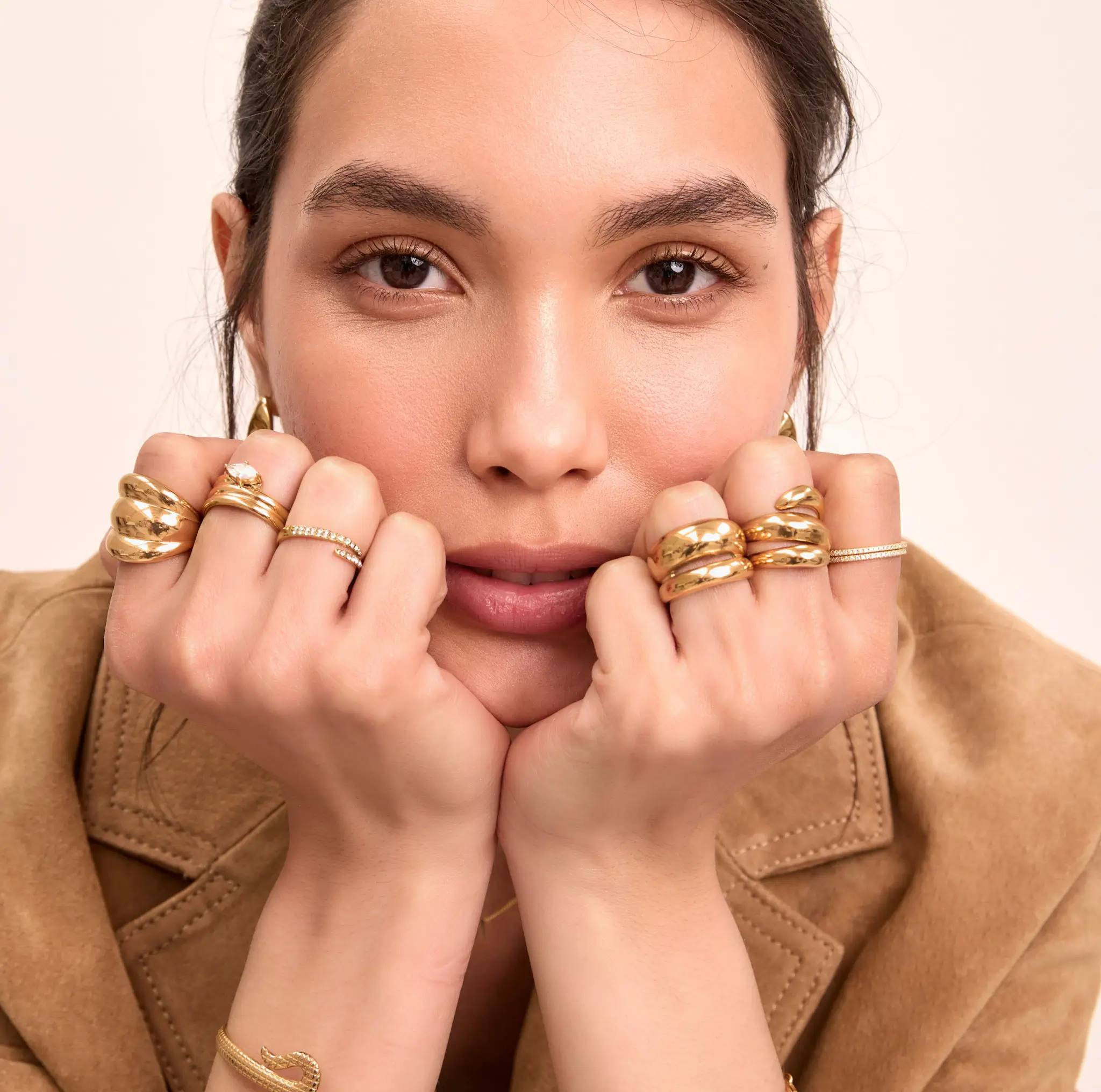 Layla Double Dome Ring - Image 9