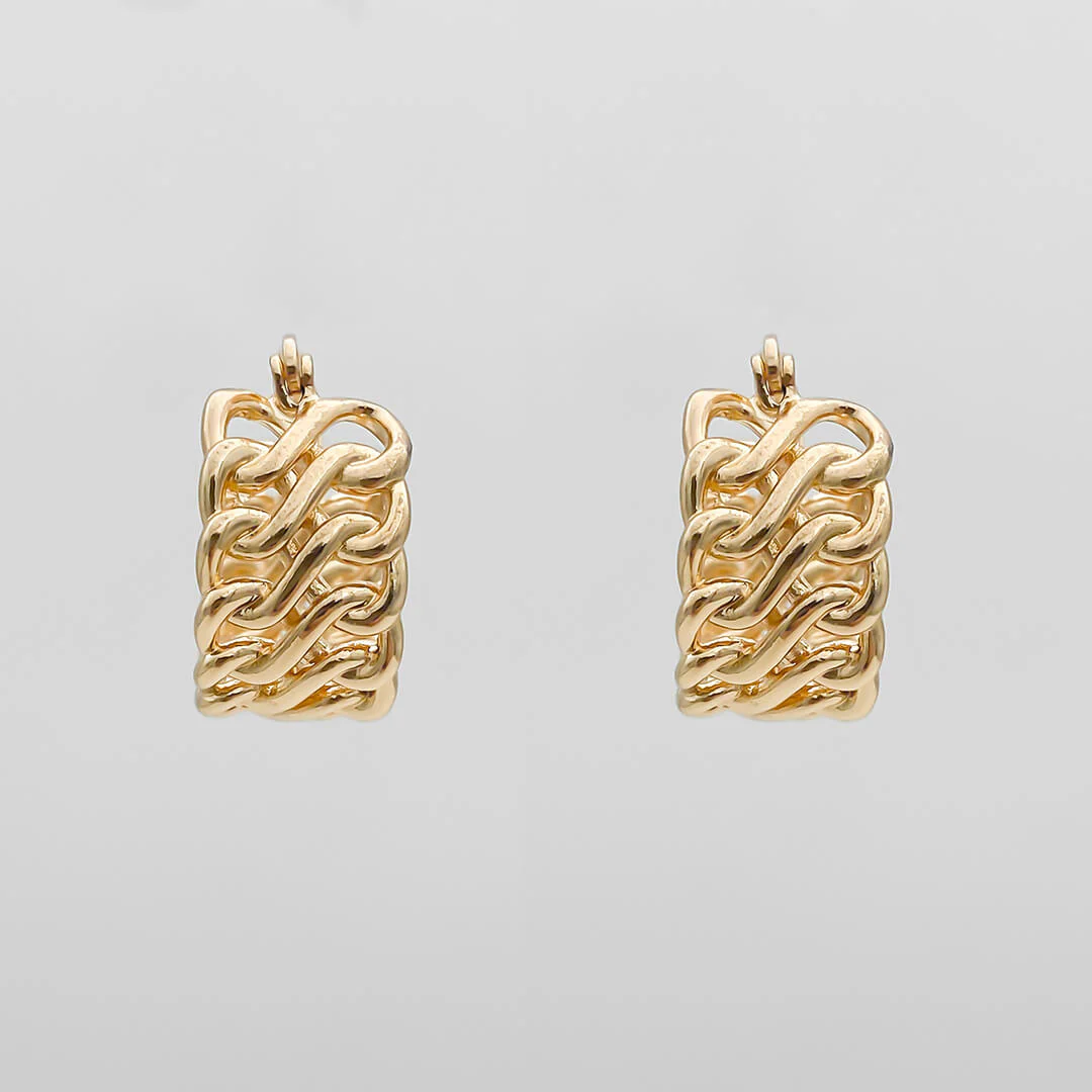 Lia link Earrings - Image 2