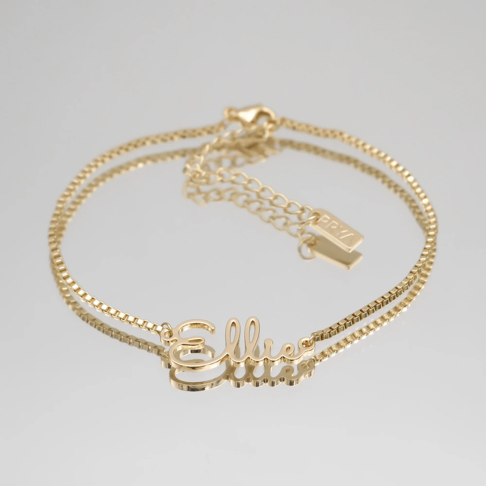 London Custom Name Anklet - Image 5