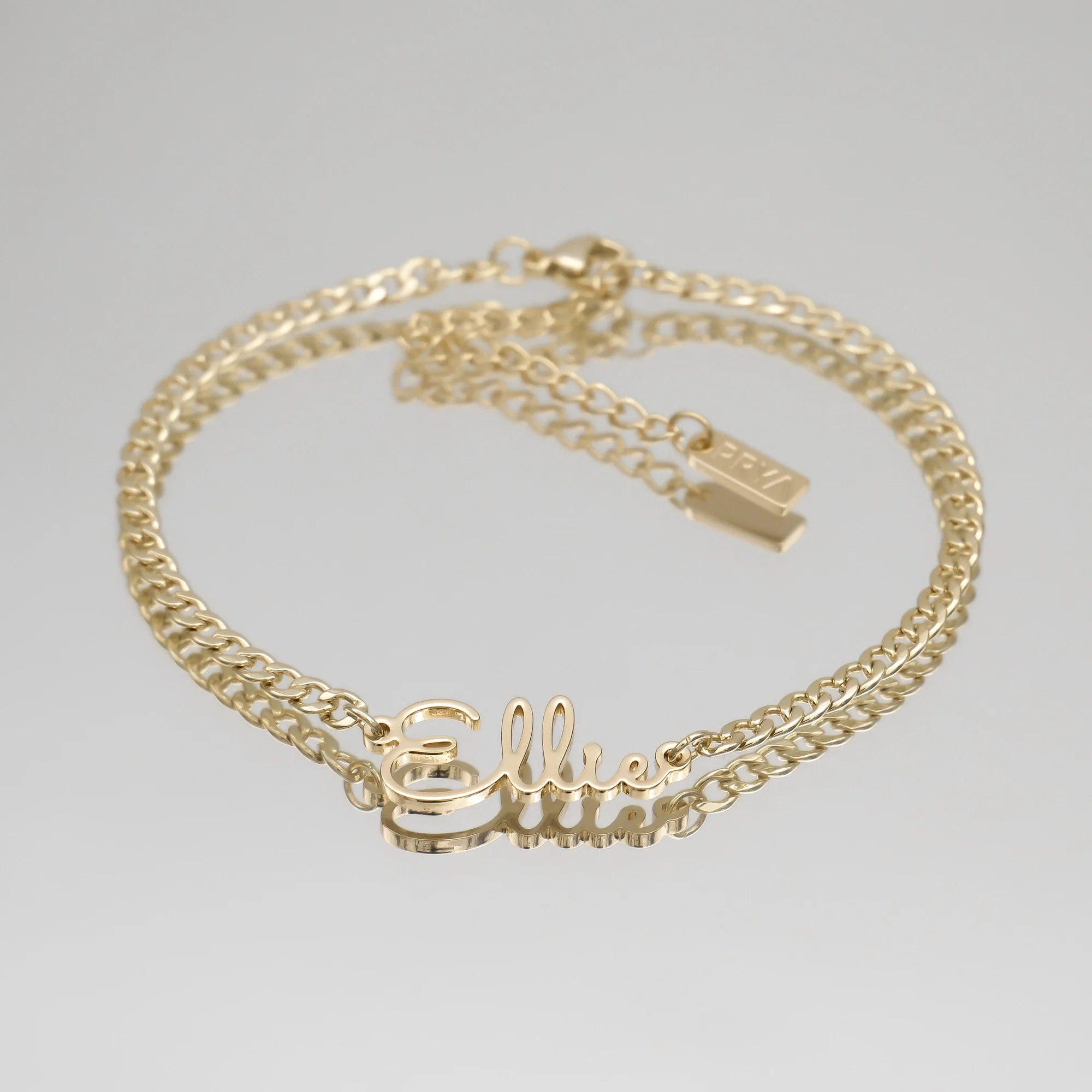 London Custom Name Anklet - Image 7