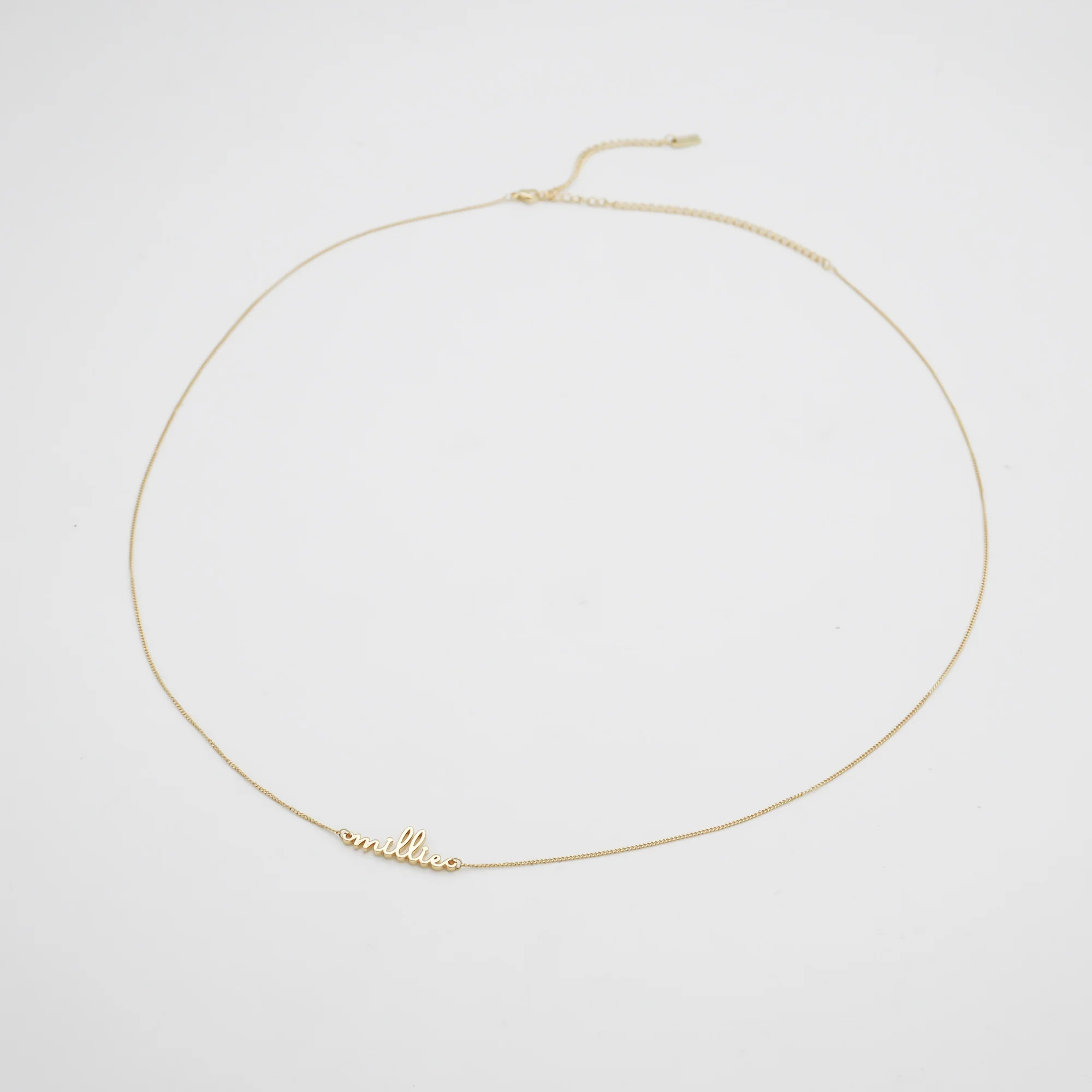 London Custom Name Belly Chain - Image 3