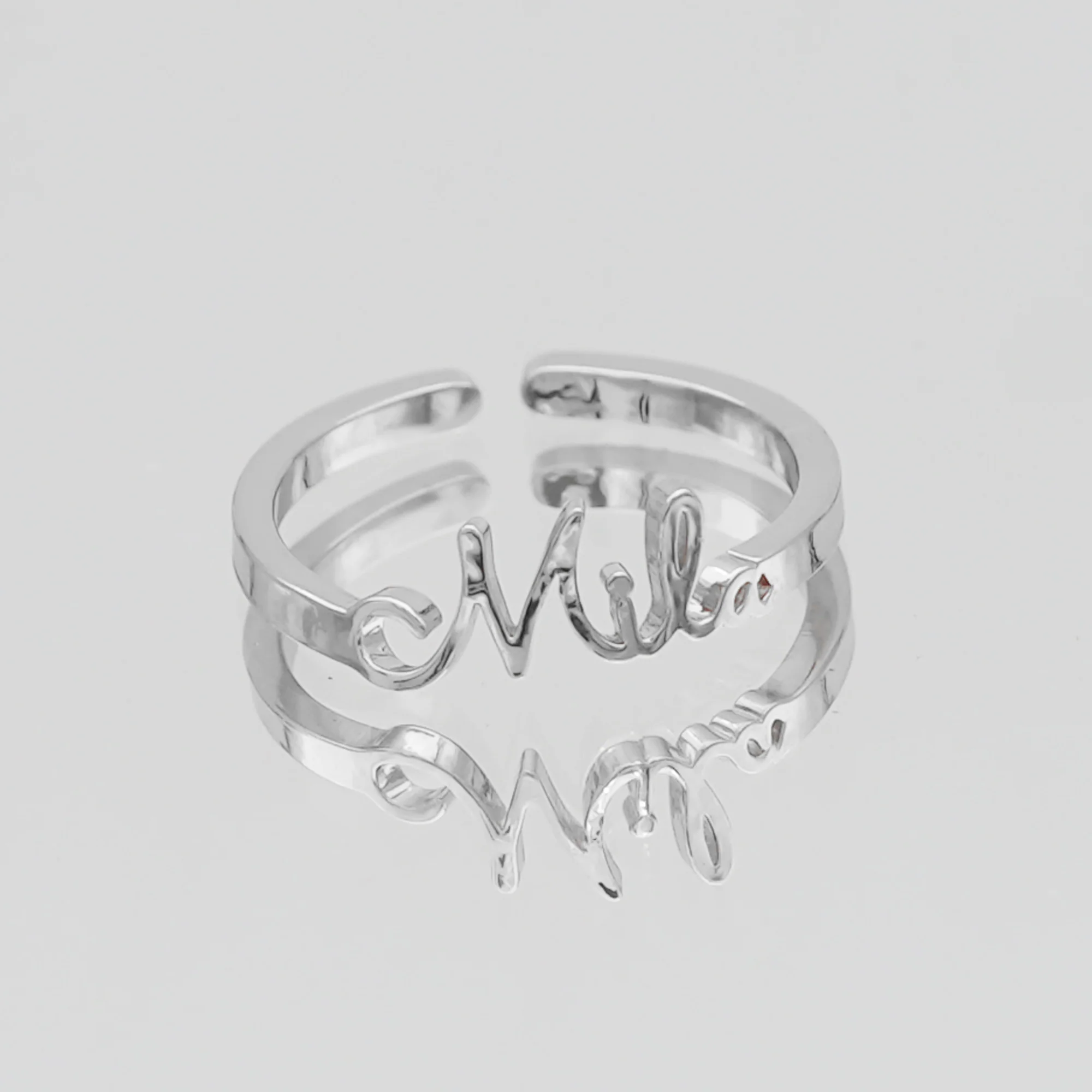 London Custom Name Ring - Image 4