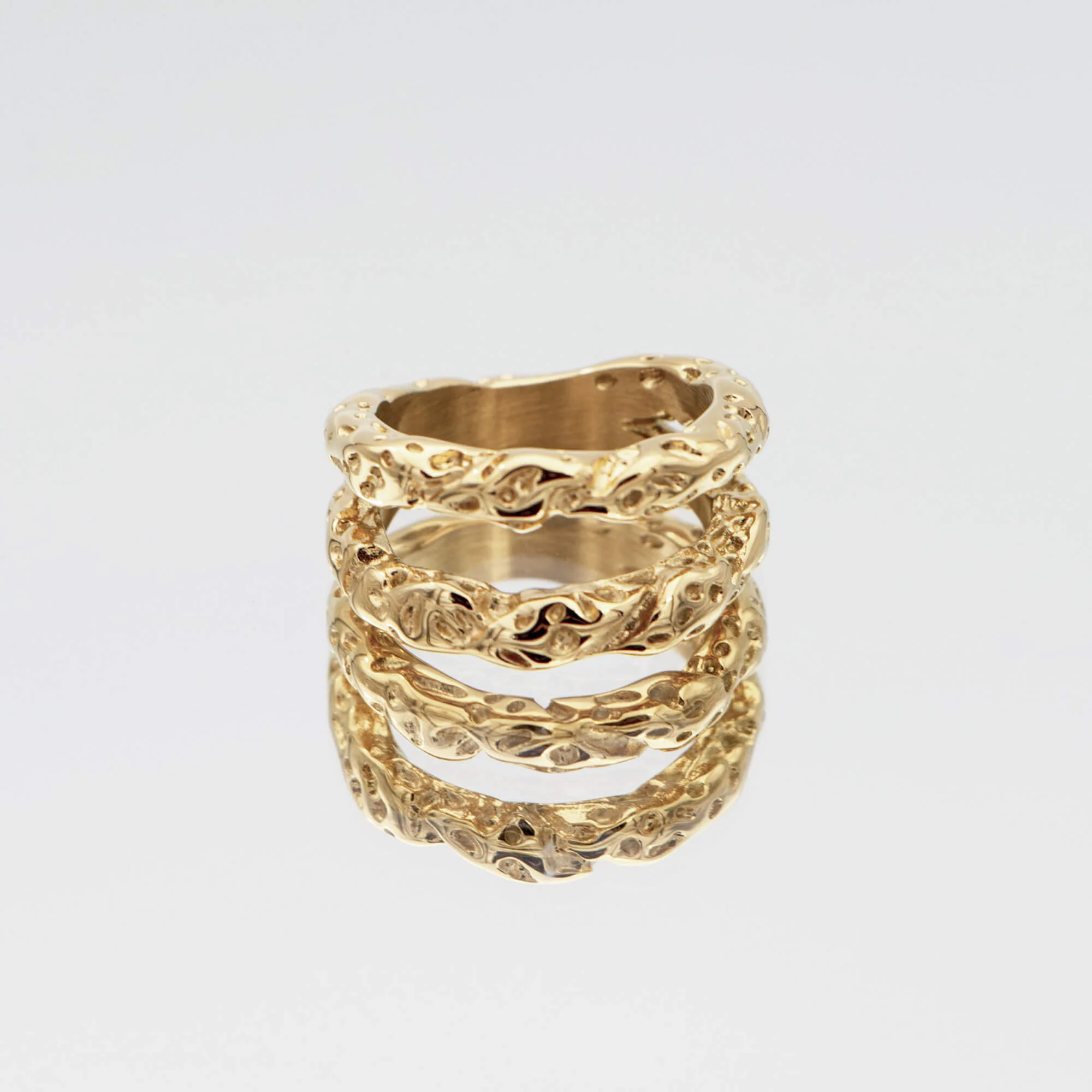 Luciana Double Band Ring - Image 2
