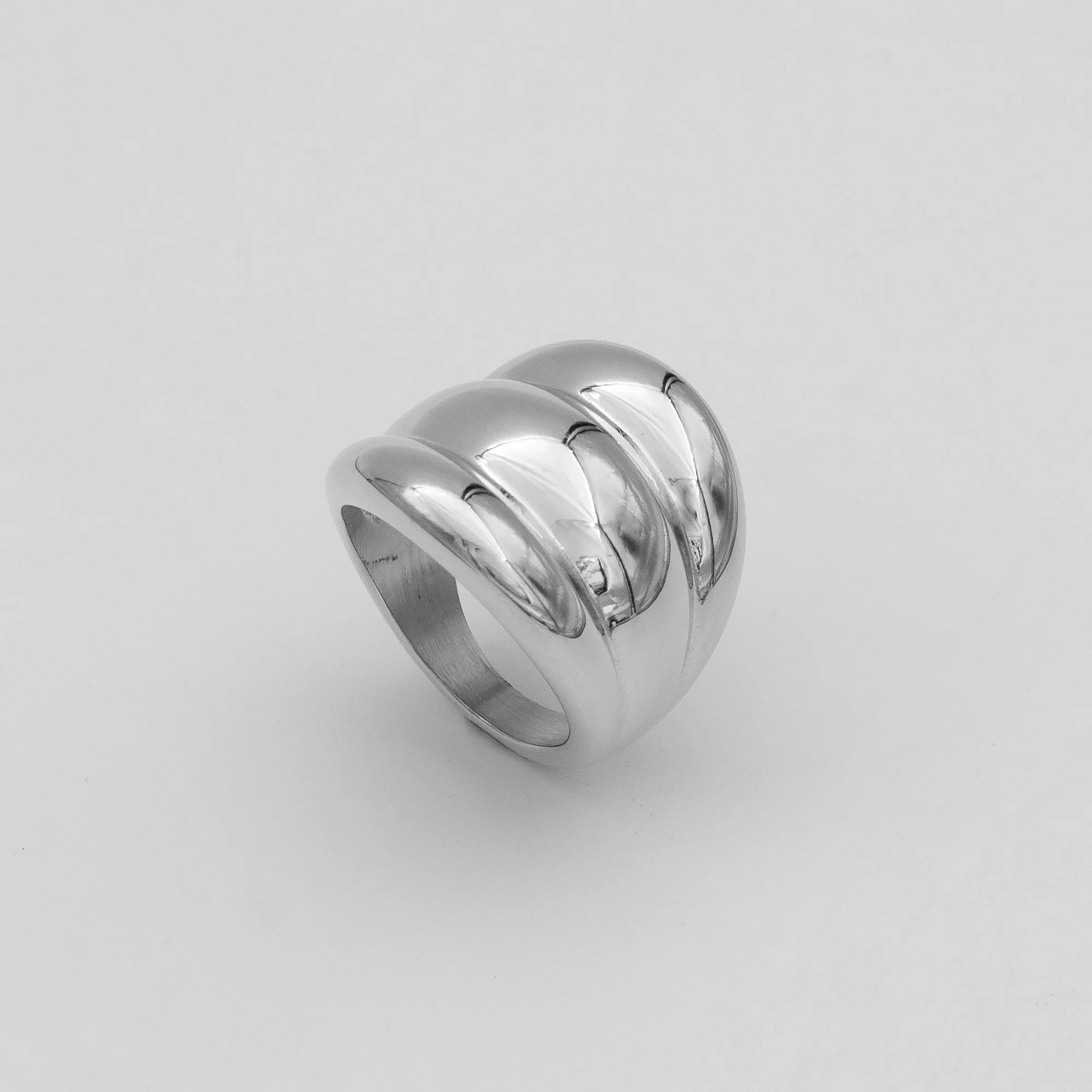 Maeve Chunky Triple Band Ring - Image 11