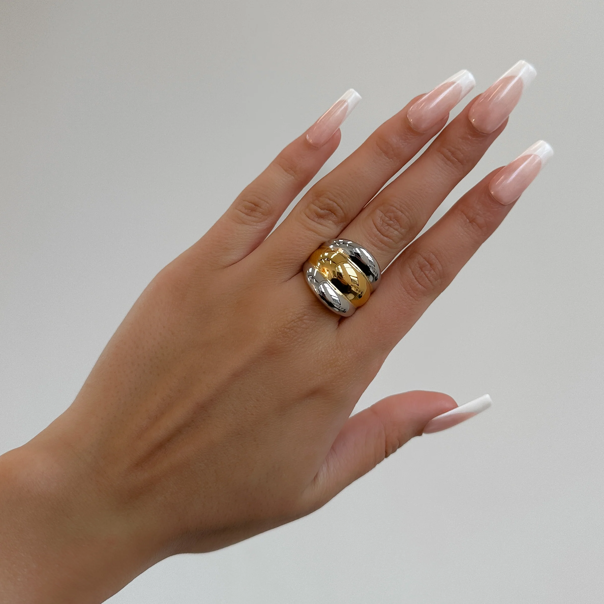 Maeve Chunky Triple Band Ring - Image 5