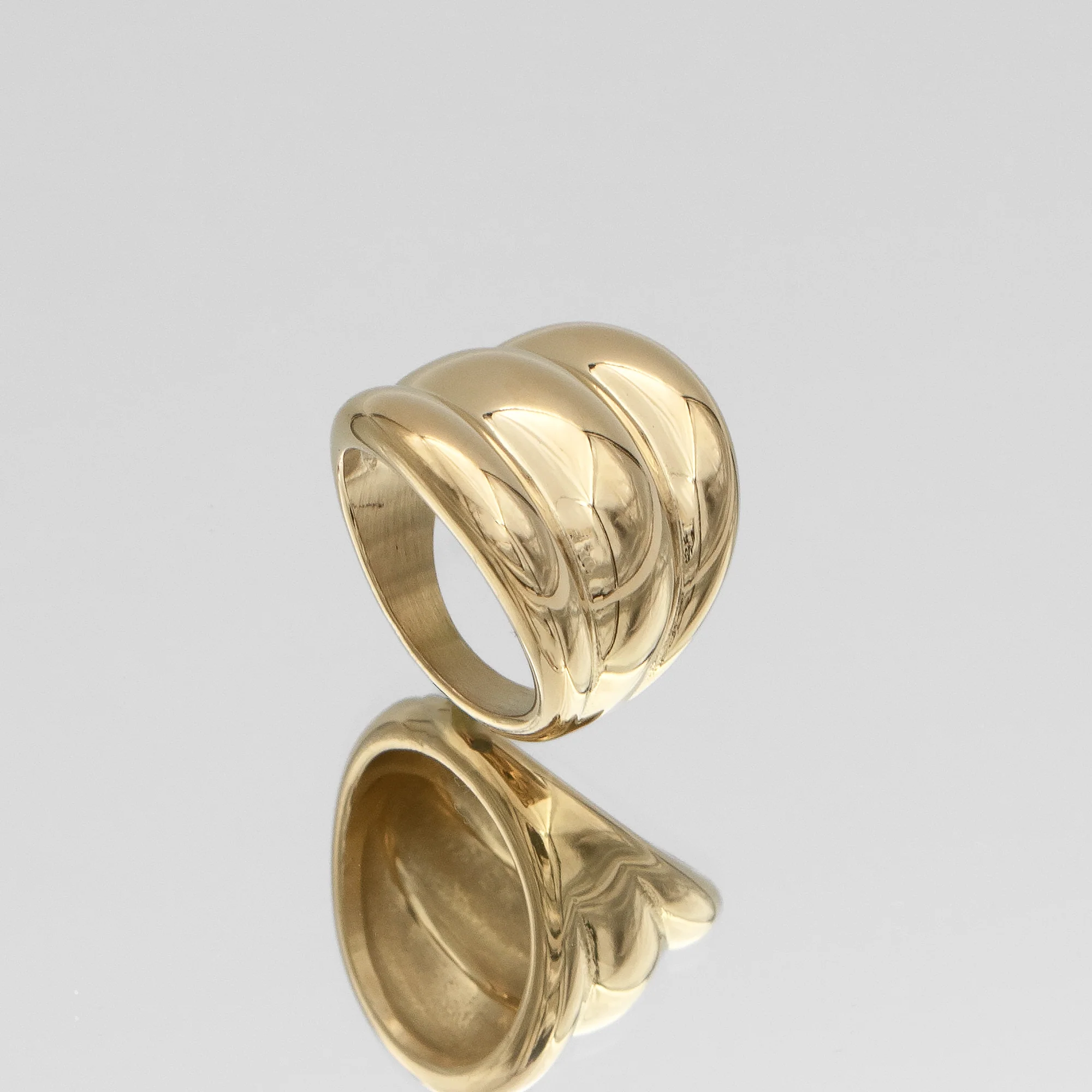 Maeve Chunky Triple Band Ring - Image 9