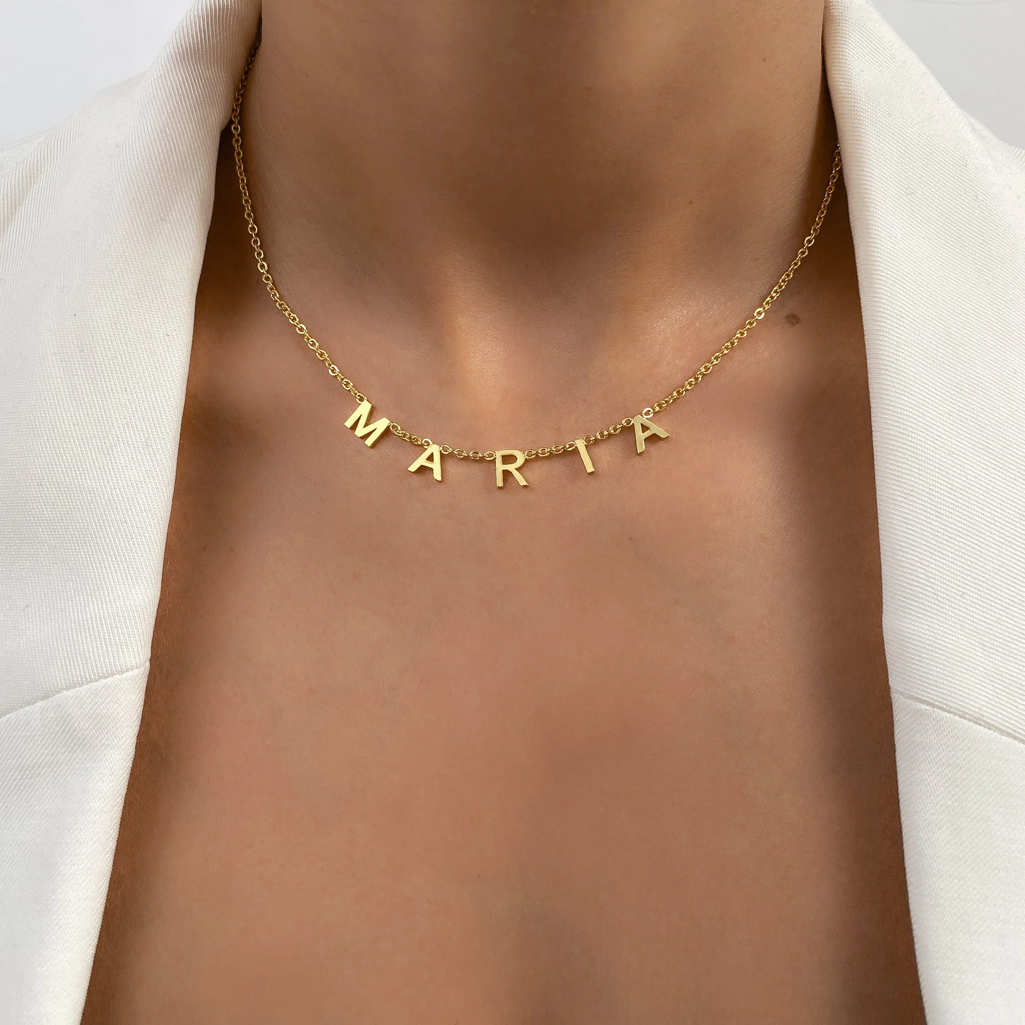 Maia Custom Name Necklace - Image 4