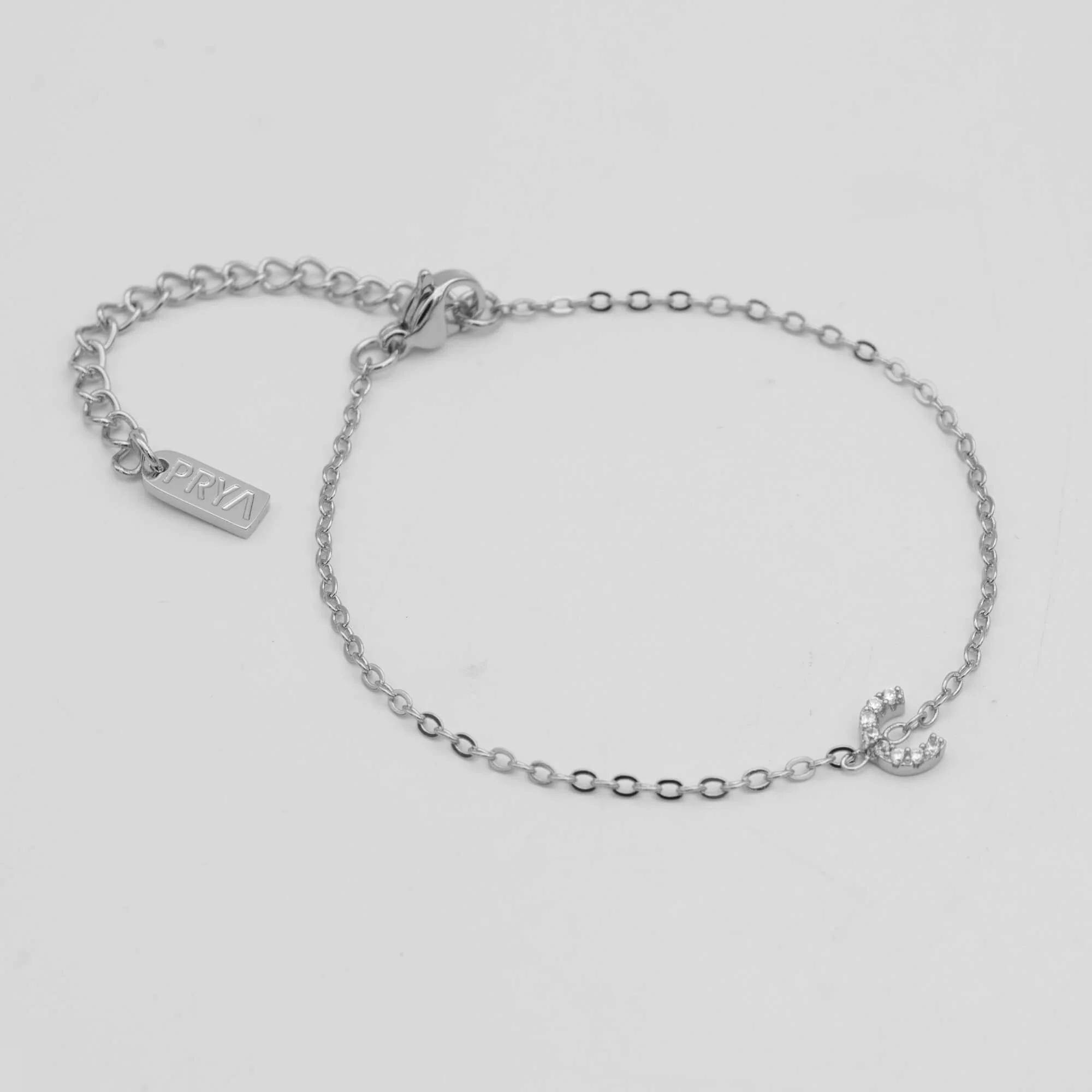 Maia Pave initial bracelet - Image 10