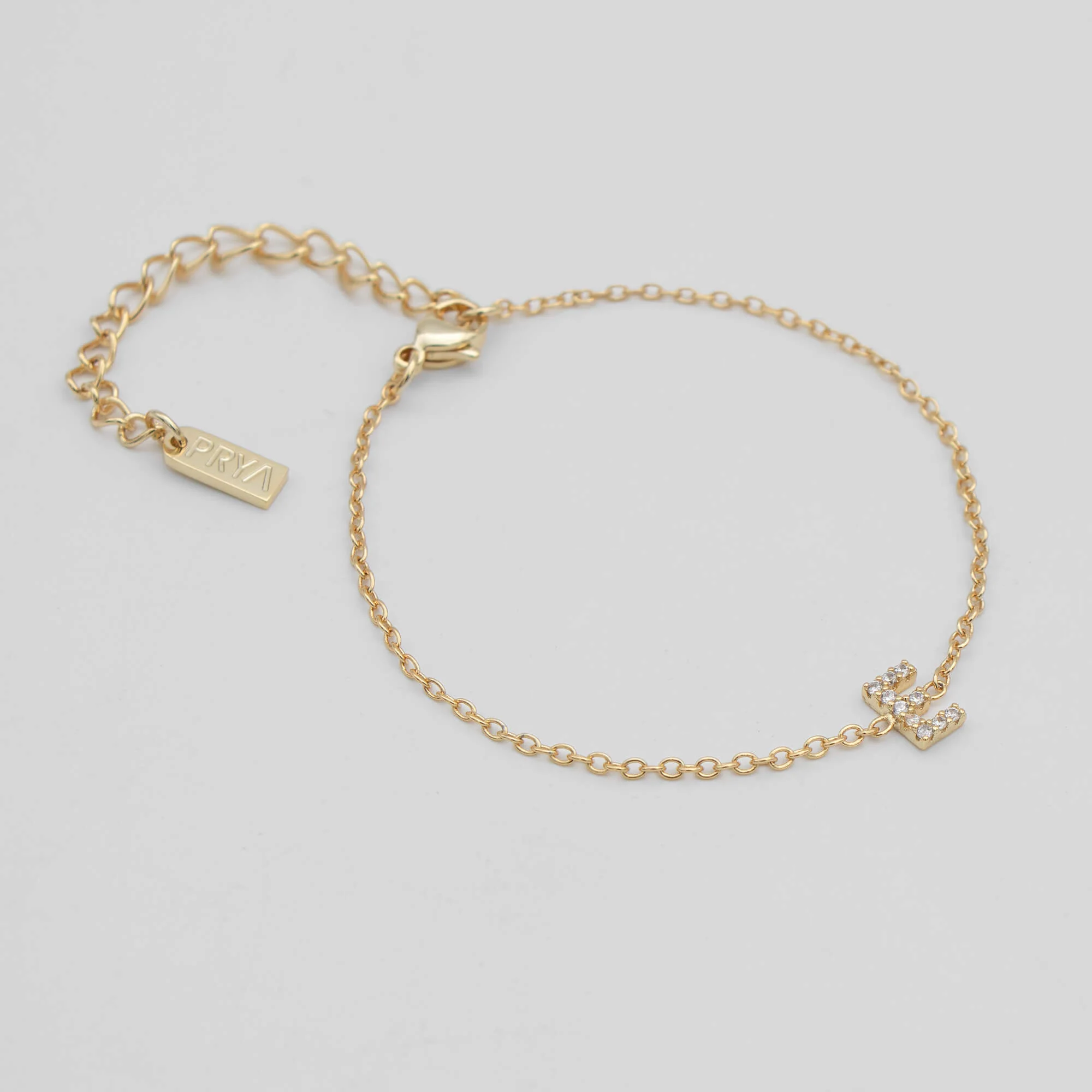 Maia Pave initial bracelet - Image 12